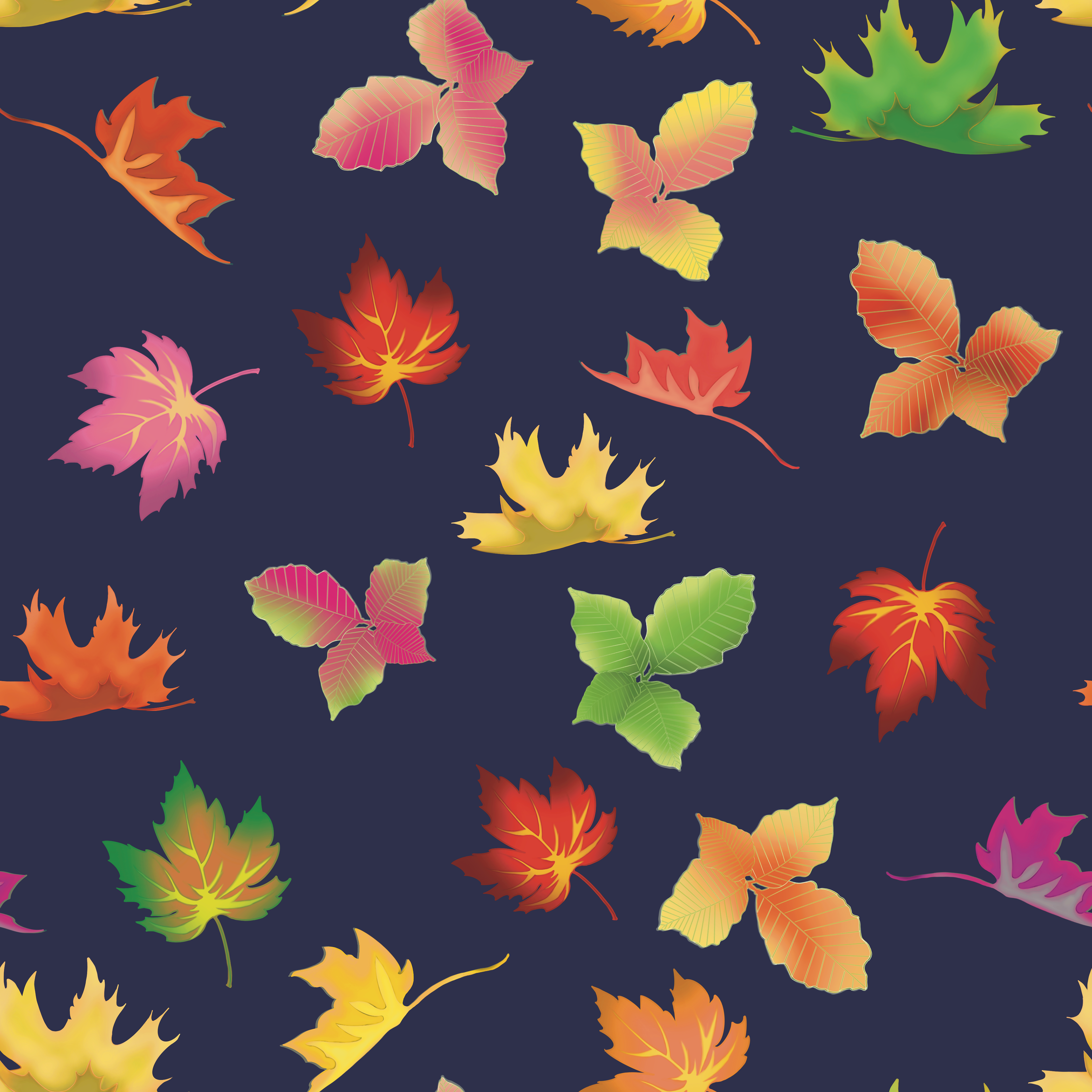Bright autumn leaves (S)
