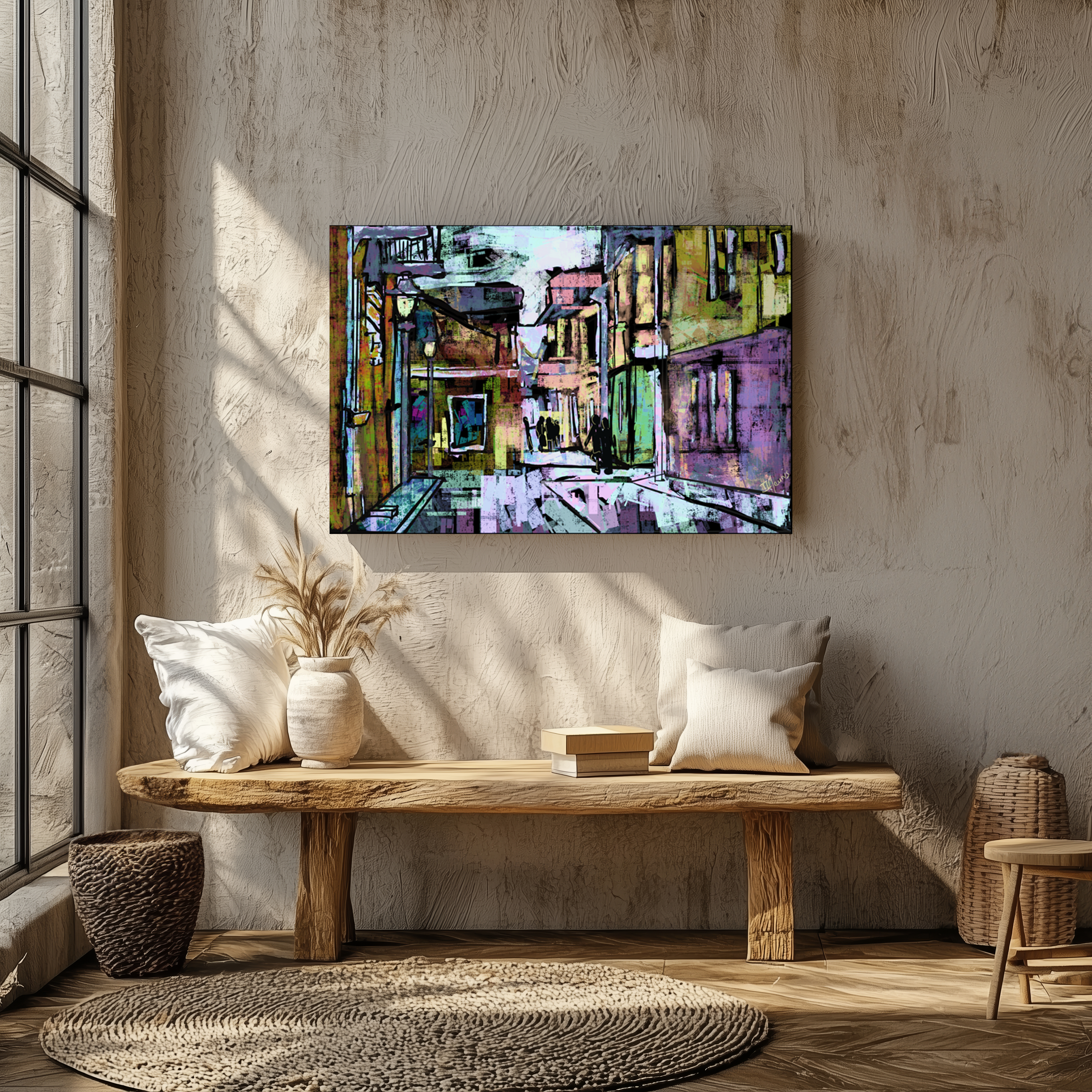 Street Scene Print (R) (S)