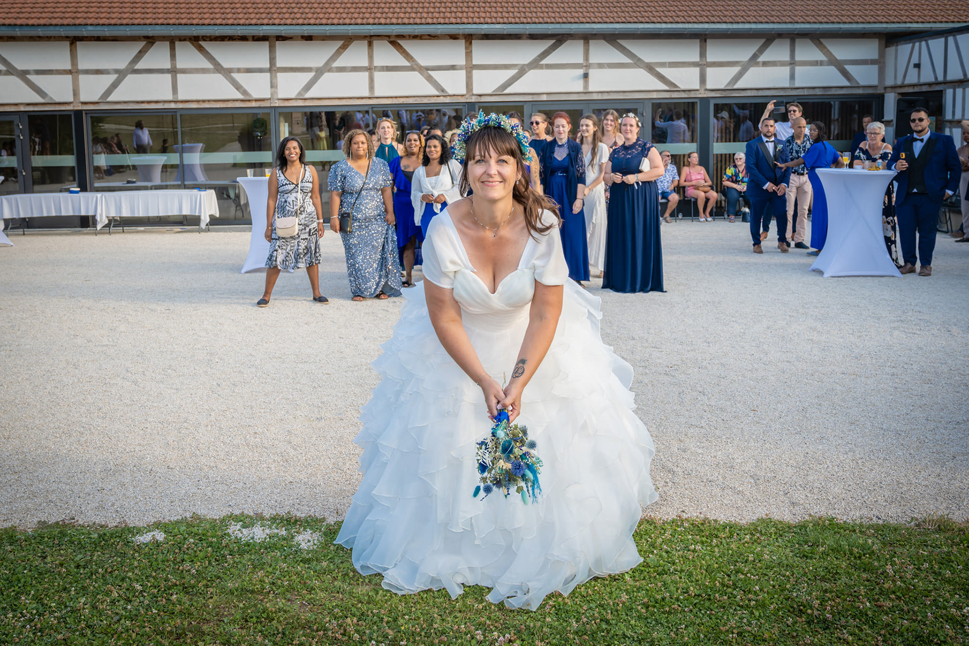 Lancé de bouquet