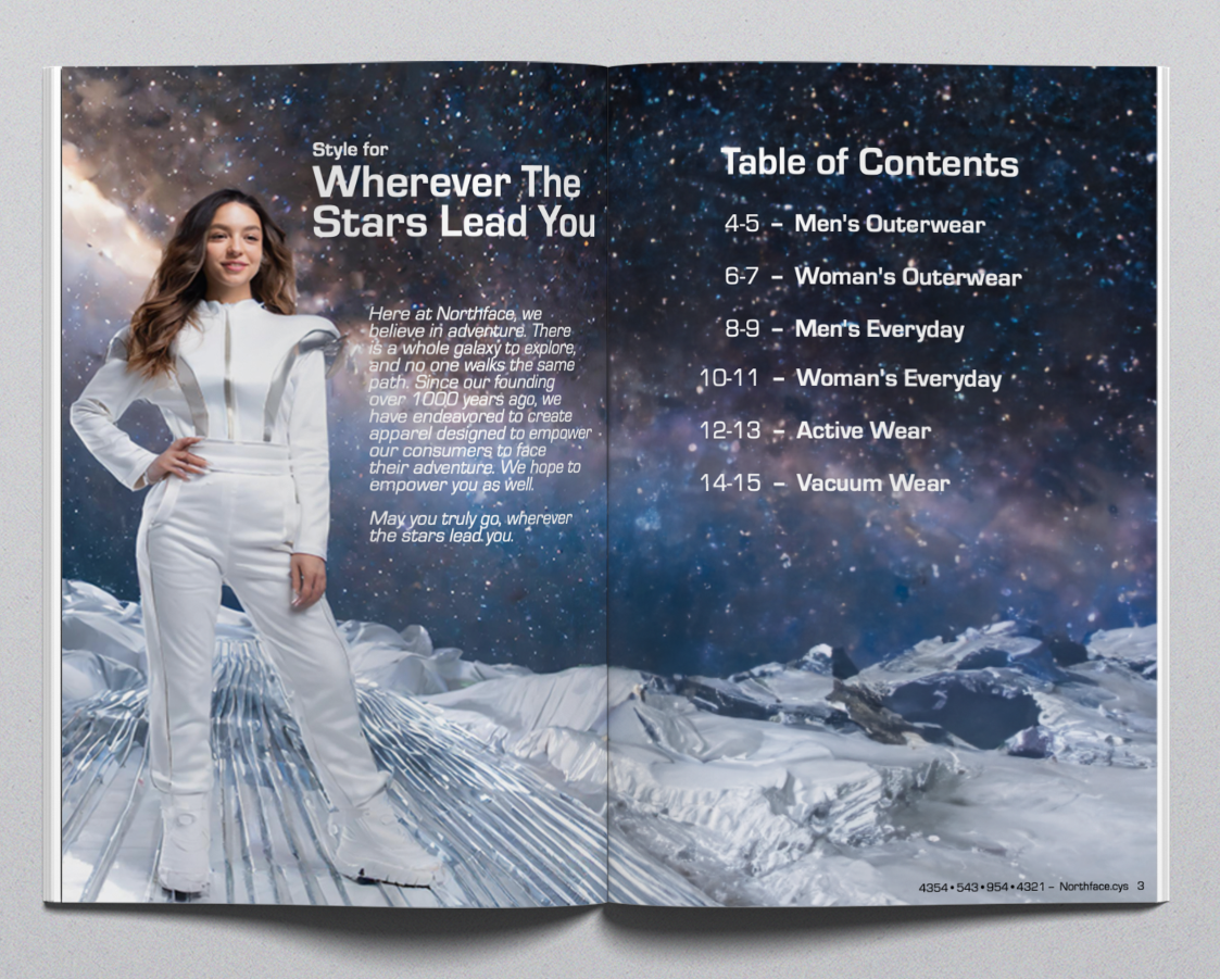 Table of Contents and Brand Story