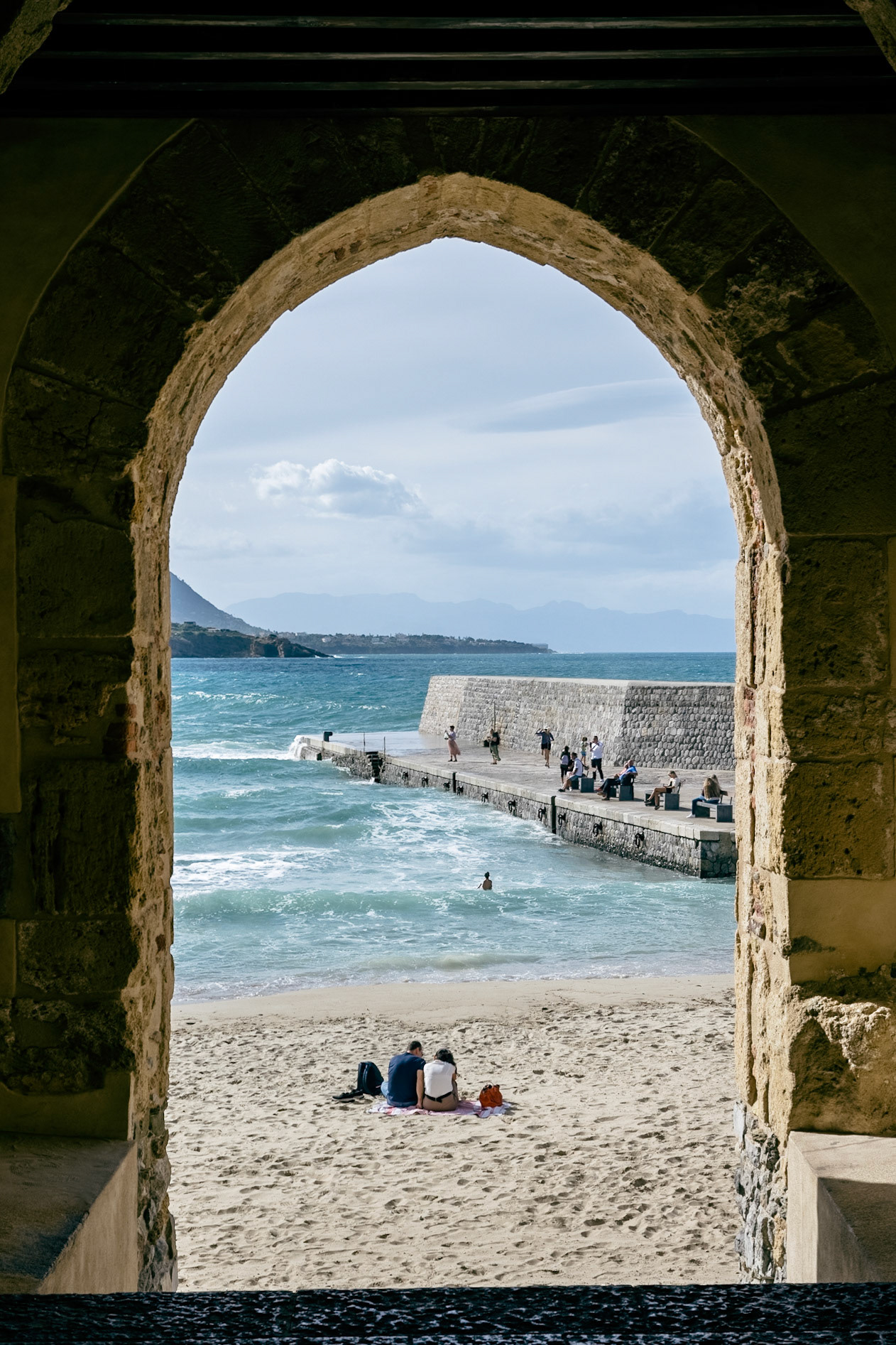 Cefalù tourist shot