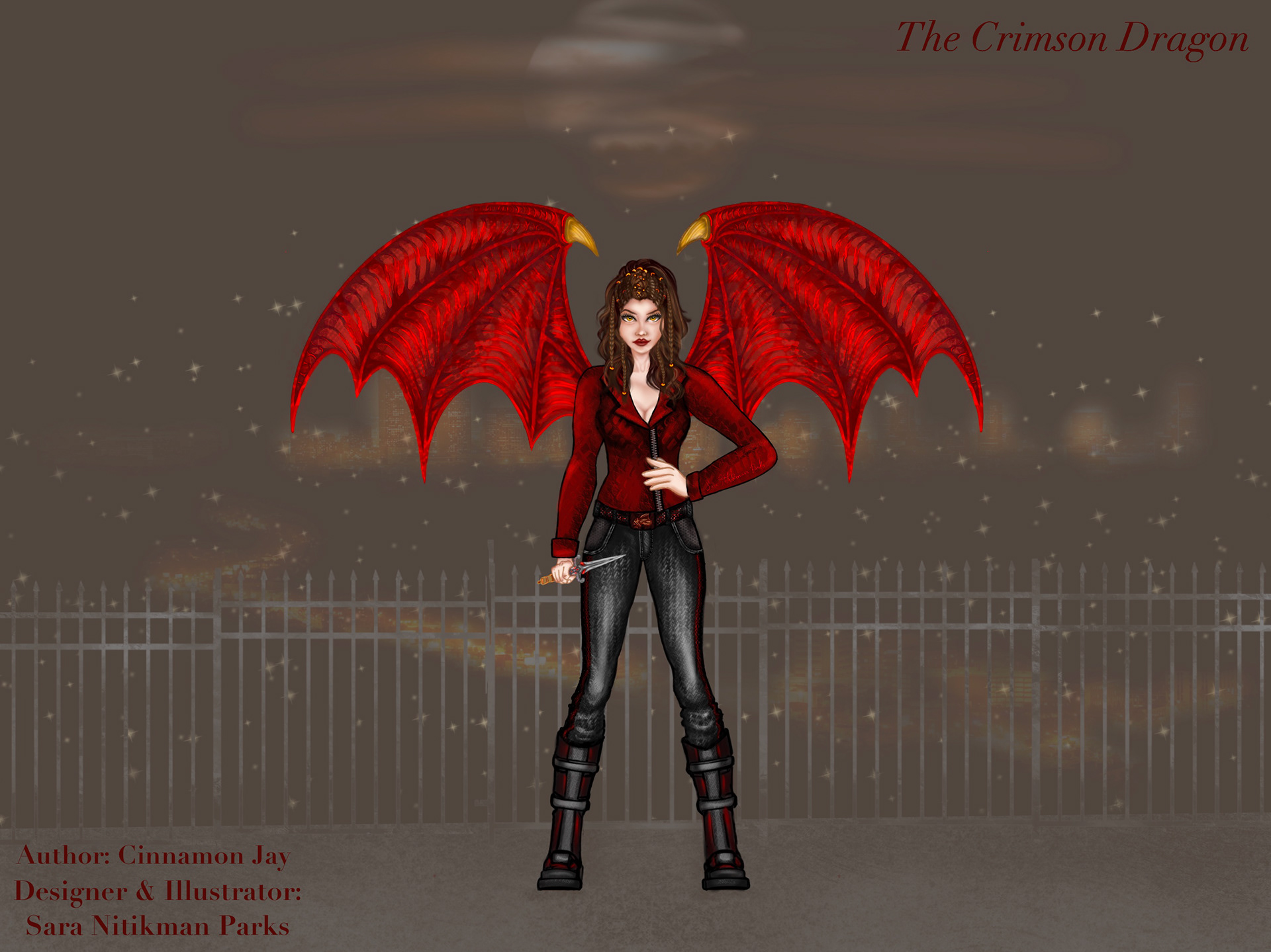 Bryn: A Main Character from The Crimson Dragon by Cinnamon Jay