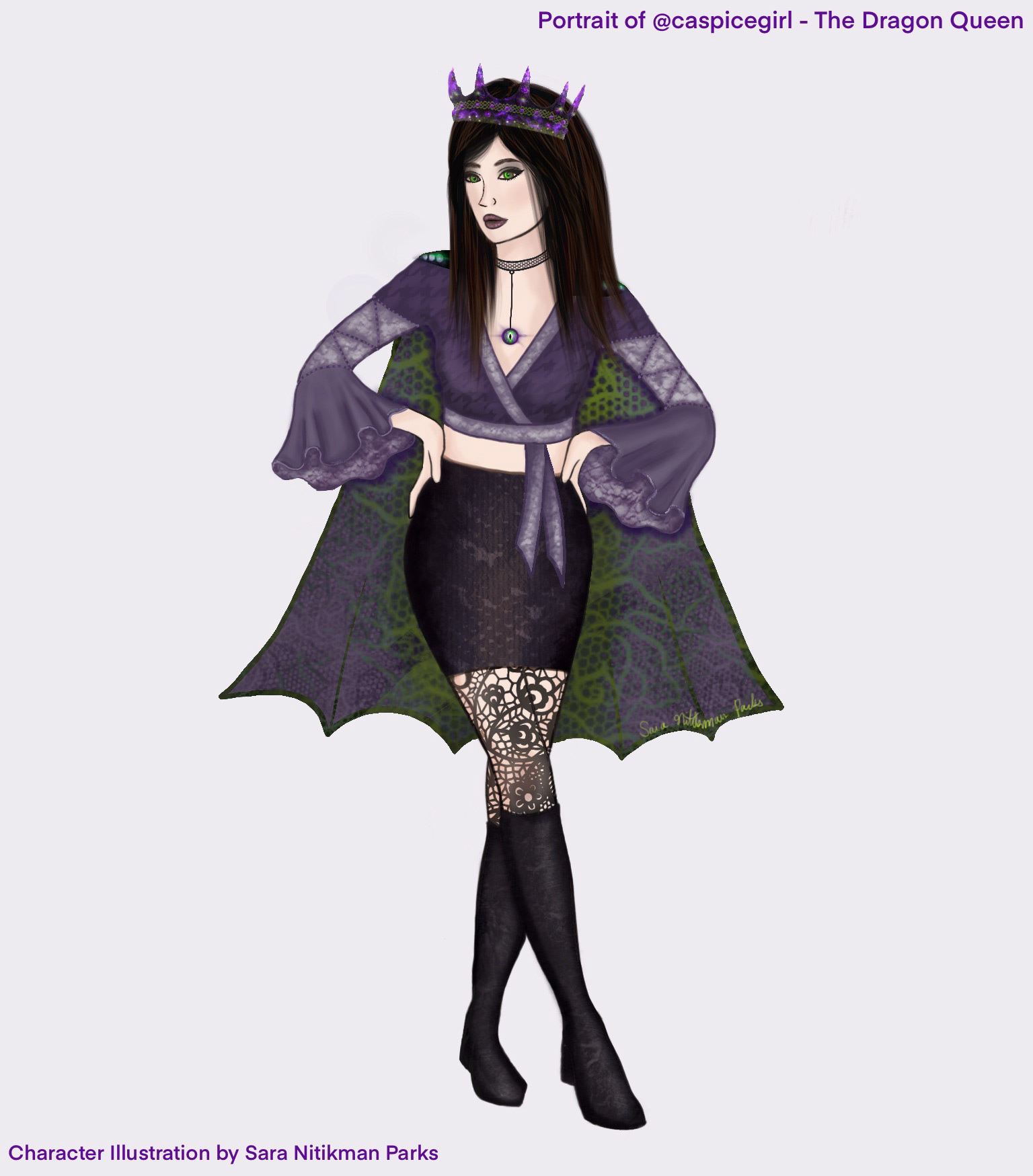 Costume Portrait Sketch