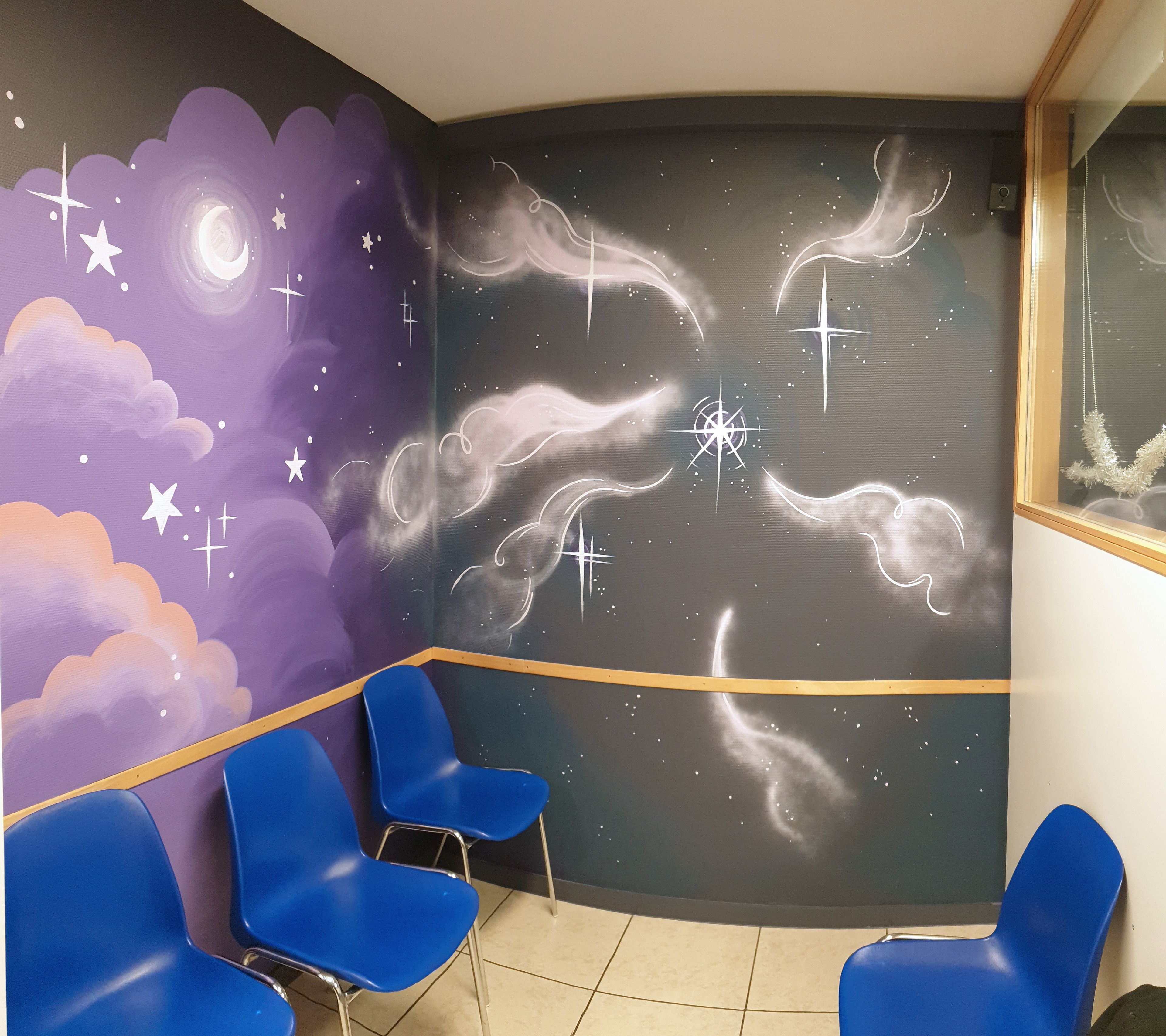 La ciel de nuit en cours