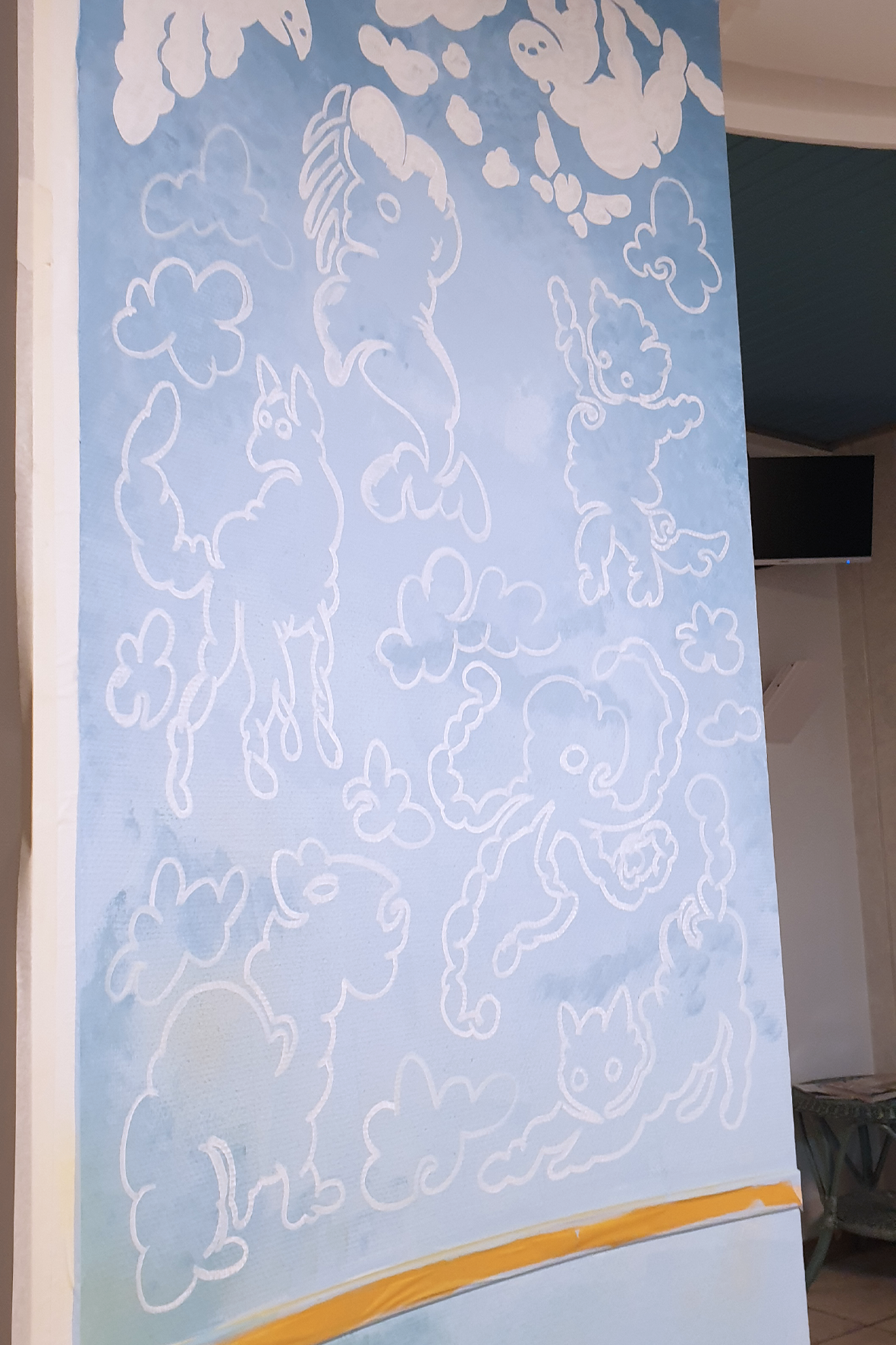 Ajout des nuages/animaux