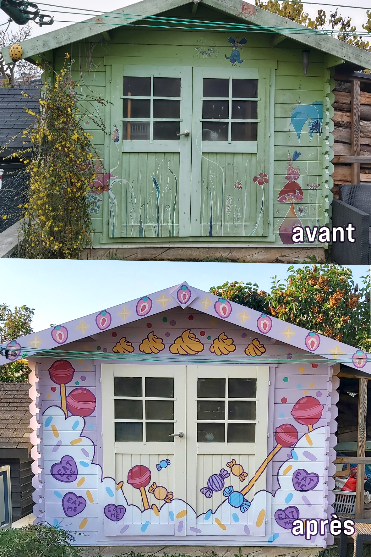 Avant - après