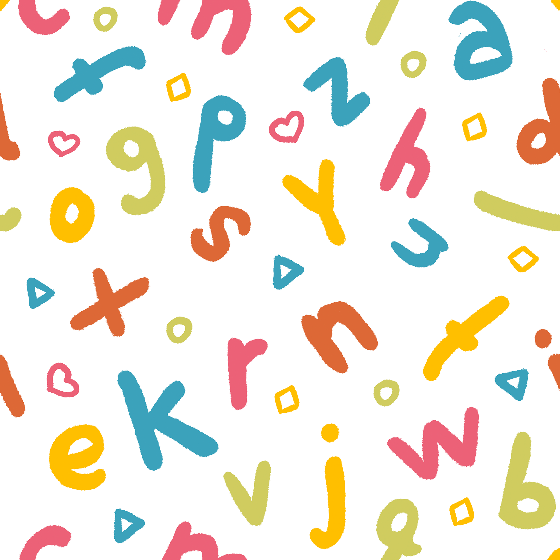 Alphabet for school beginners