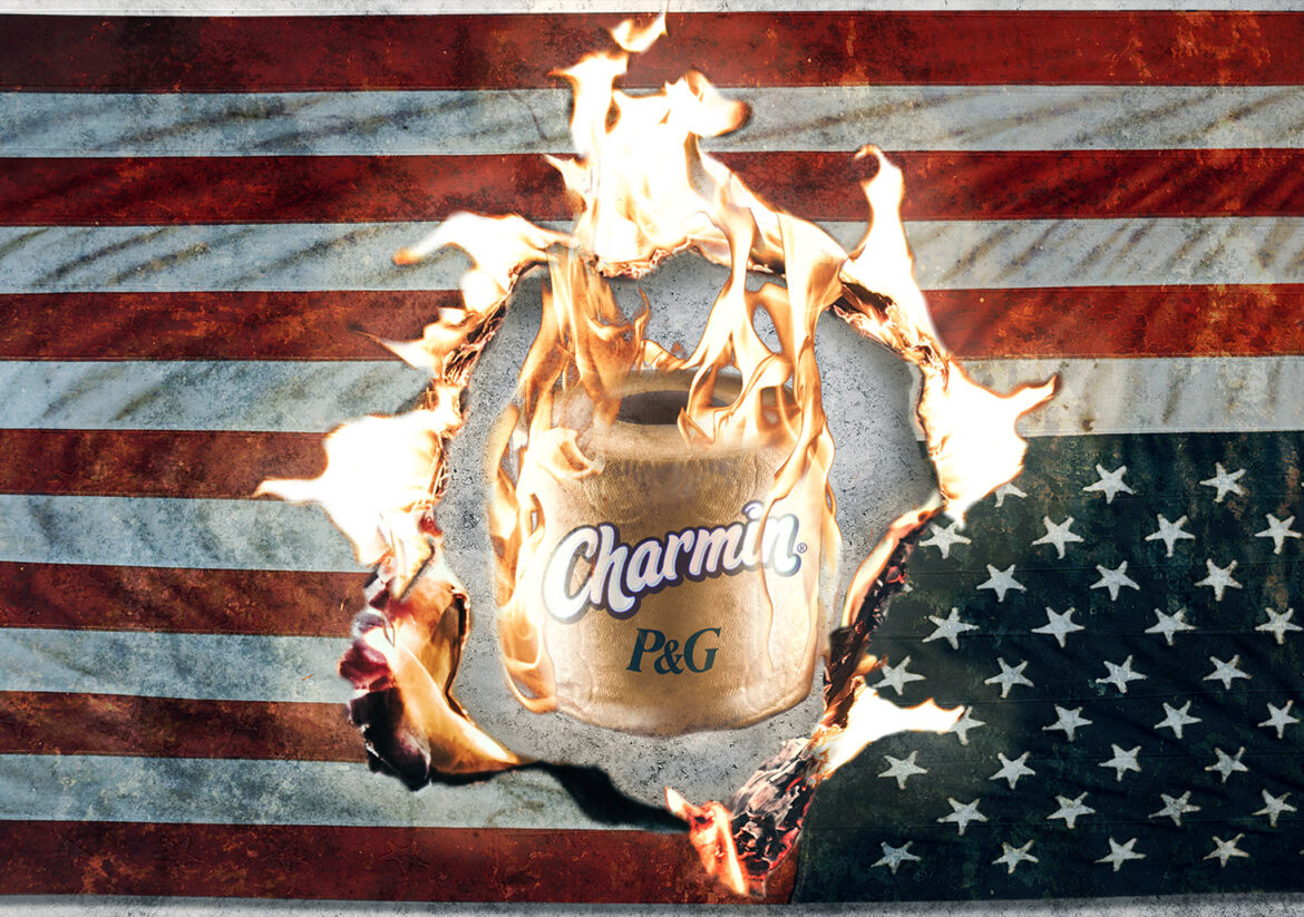 Kampaign Editorial Composite for political Non Profit TrueUSA