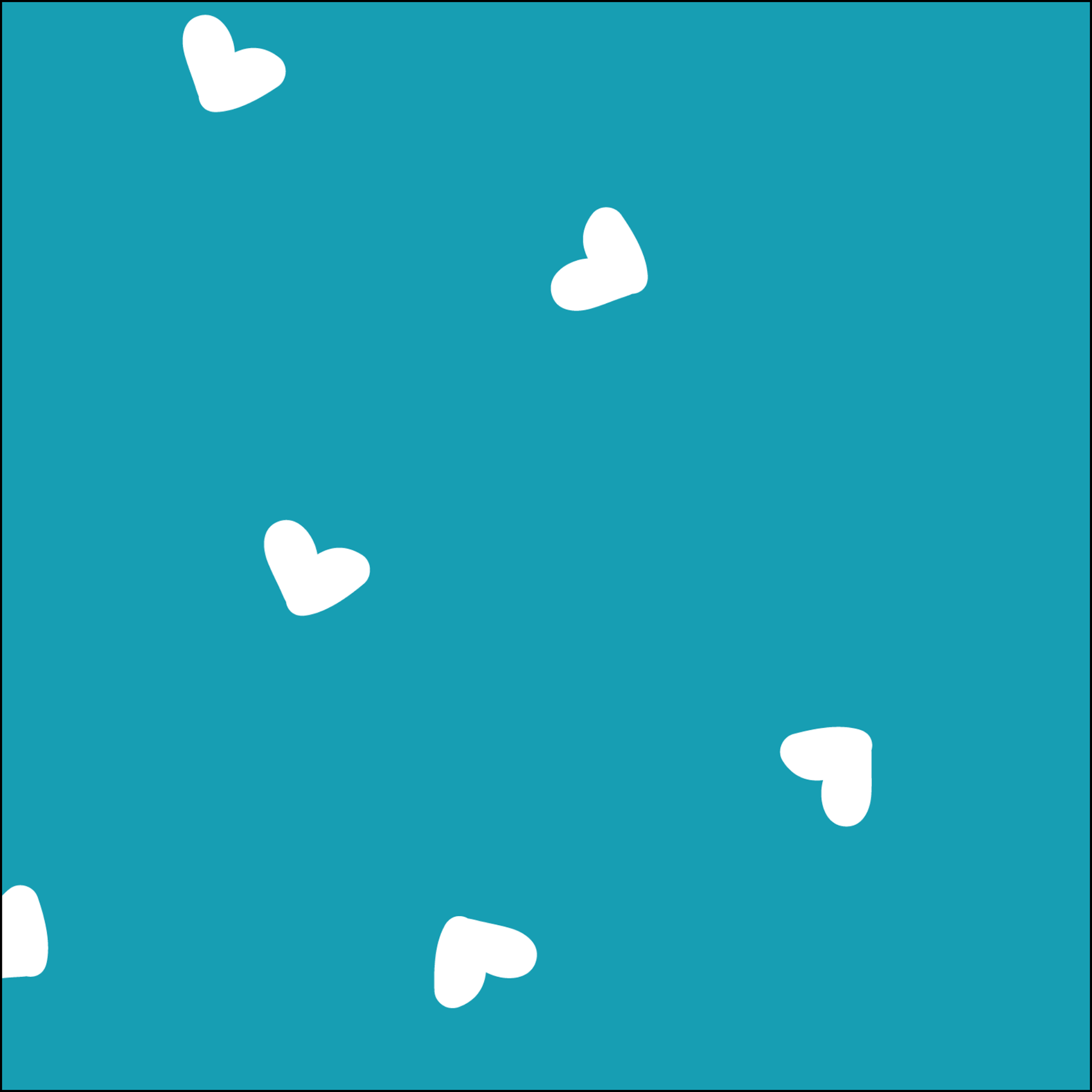 blue hearts because I like blue