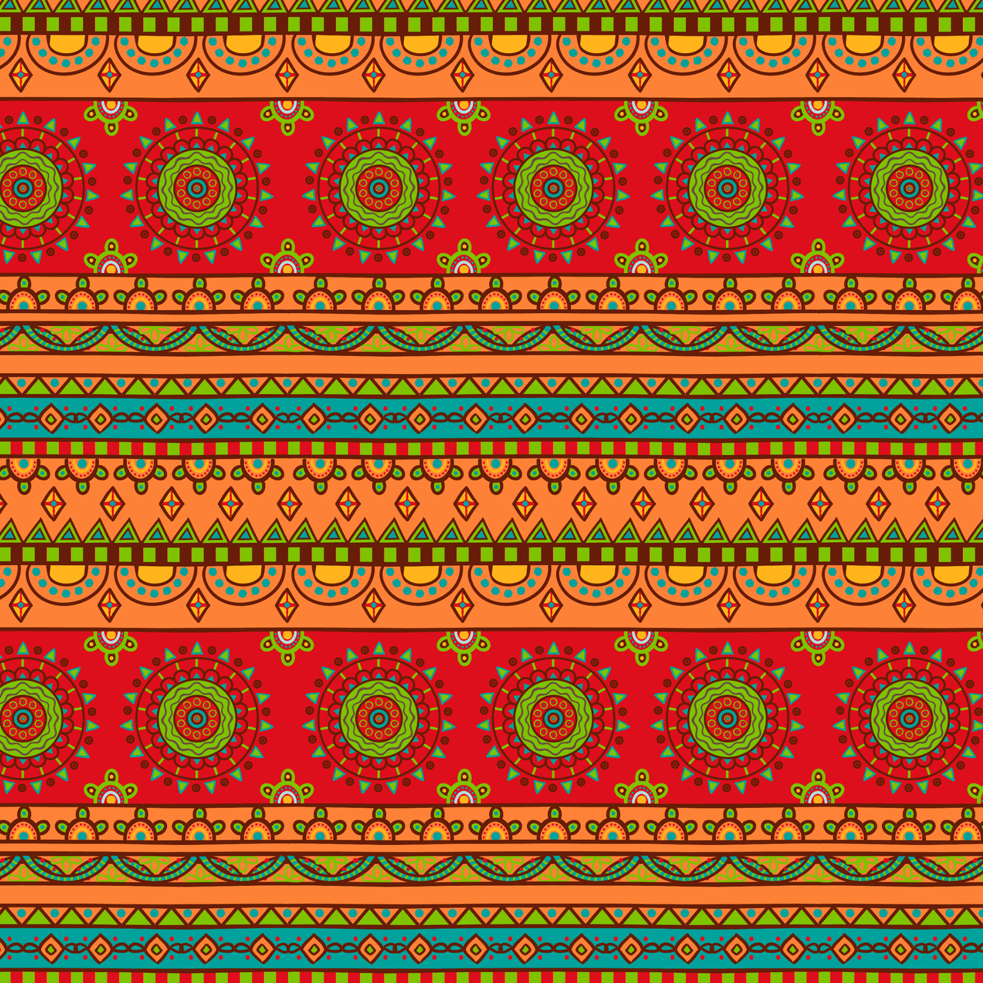 abstract carpet in red