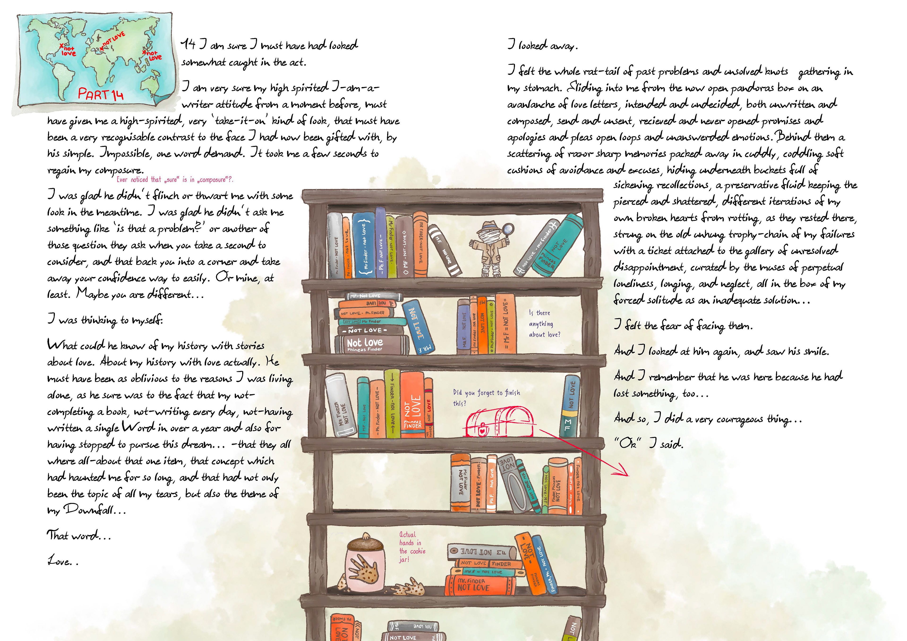 WiP: Example Douple Page of Tobias Rohde's Christmas Carol of some sorts
