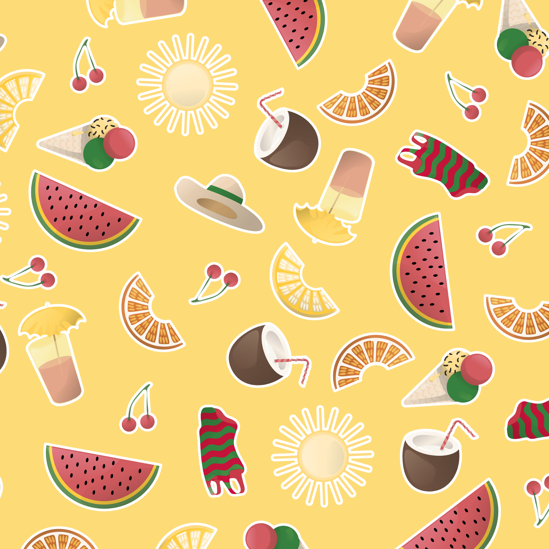 Summertime in yellow