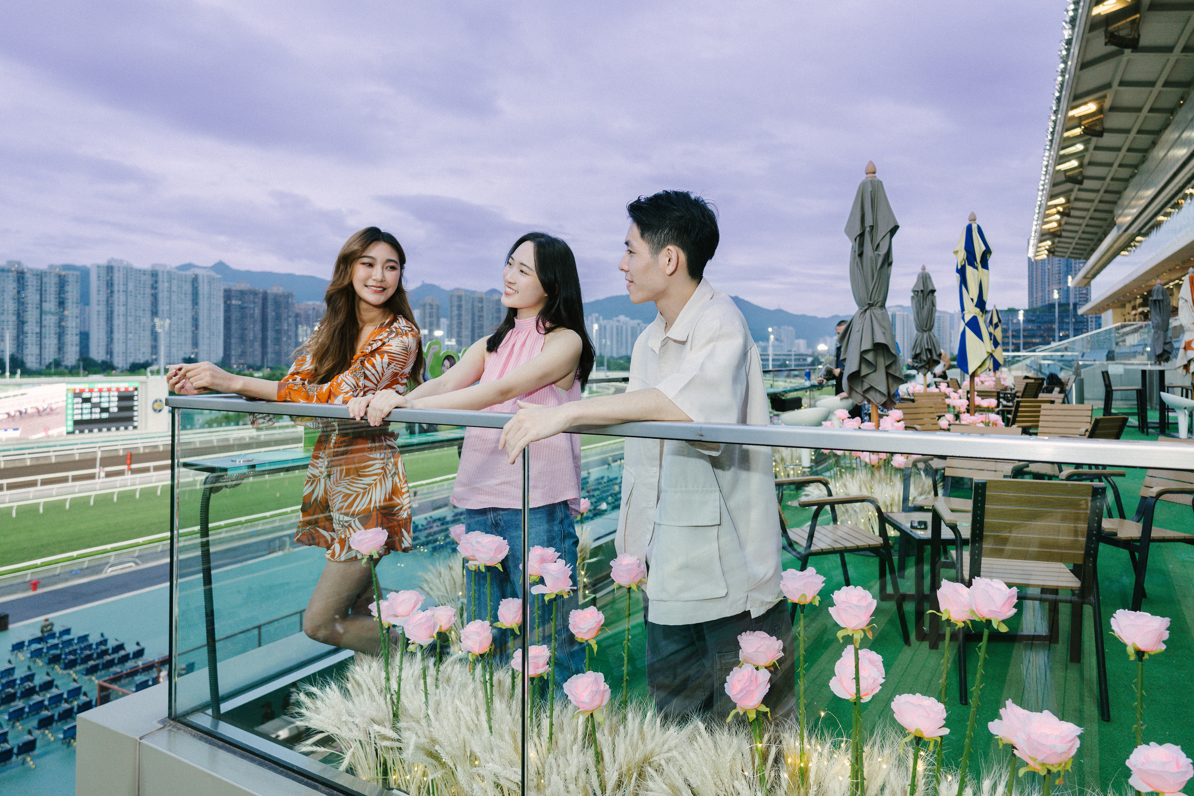 沙田馬場黃昏賽事宣傳