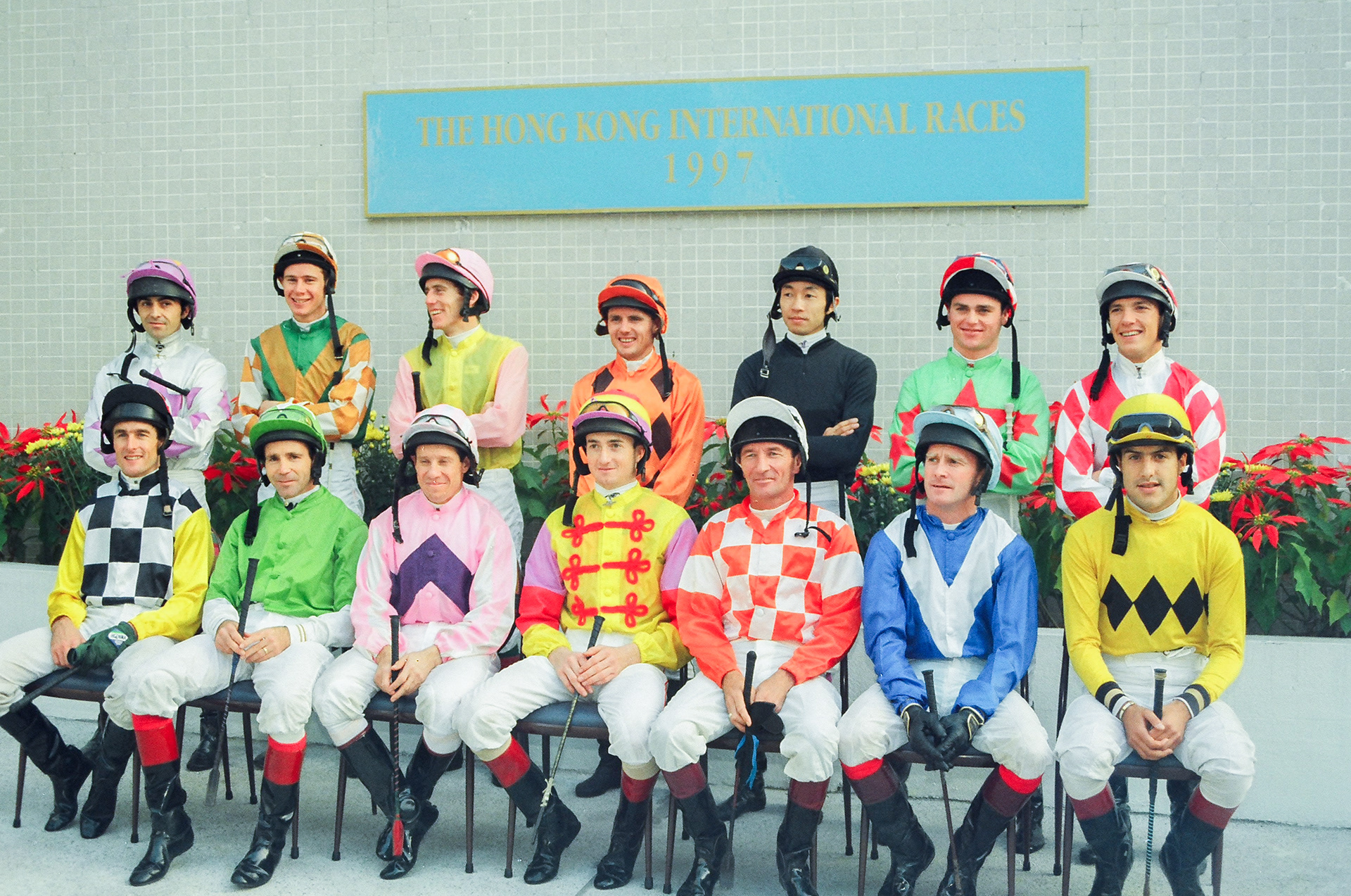 Running Jockeys of HKIR 1997香港國際賽 1997參賽騎師