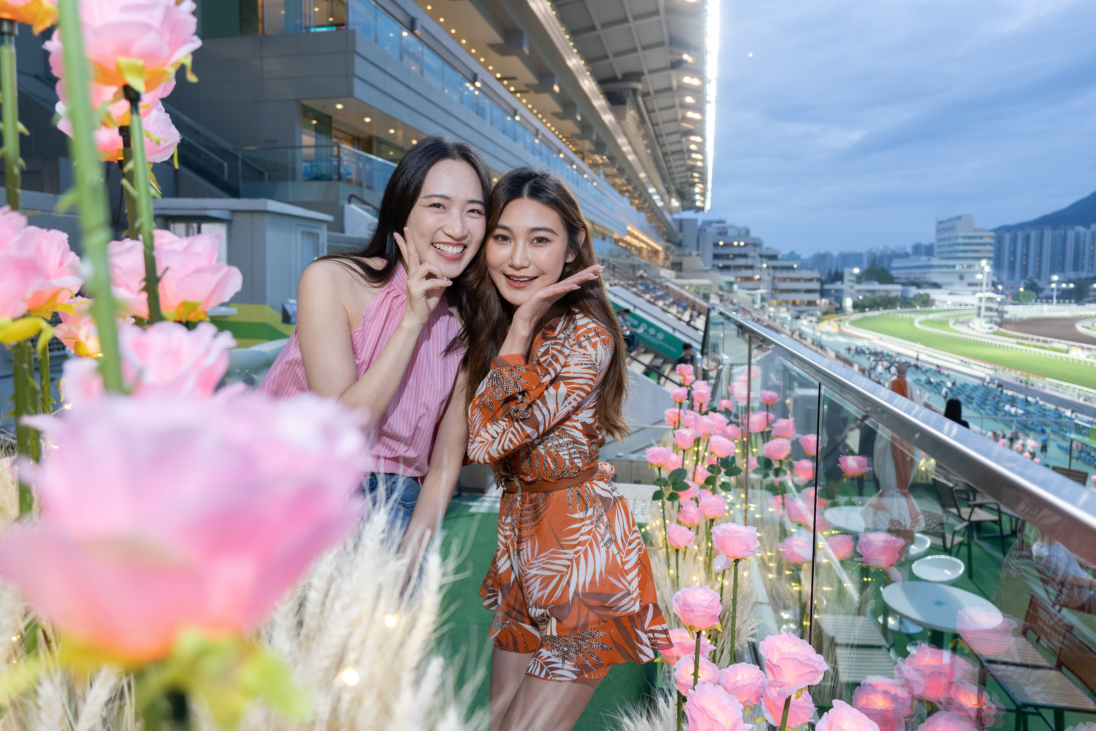 沙田馬場黃昏賽事宣傳