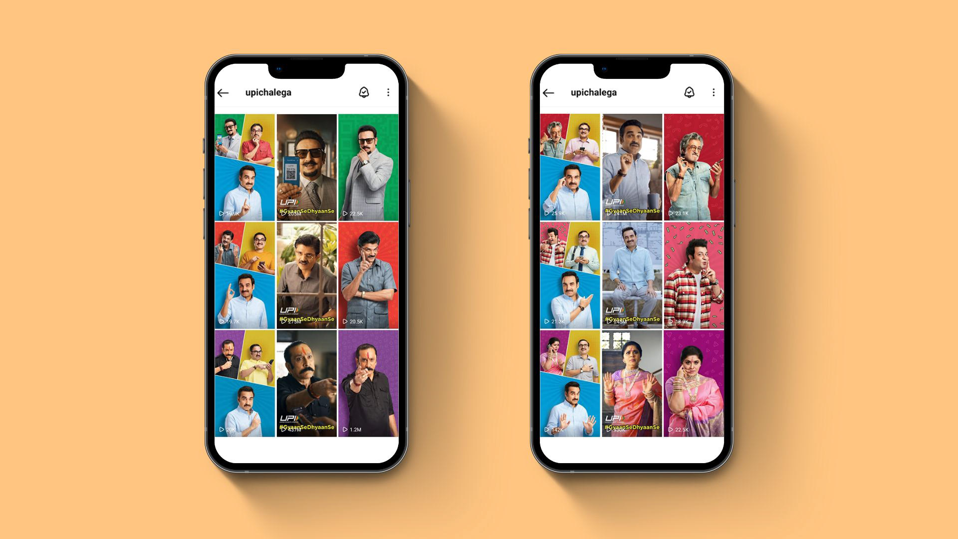 Thumbnails for Instagram posts