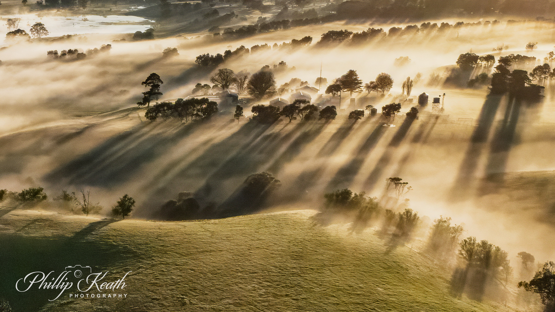 Foggy Frog Gully Morning Aerial 3 Image 26