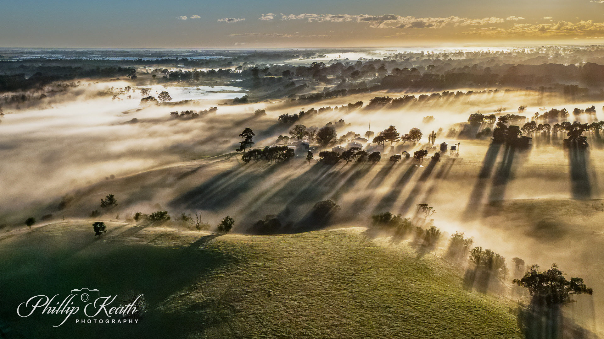 Foggy Frog Gully Morning Aerial 2 Image 25