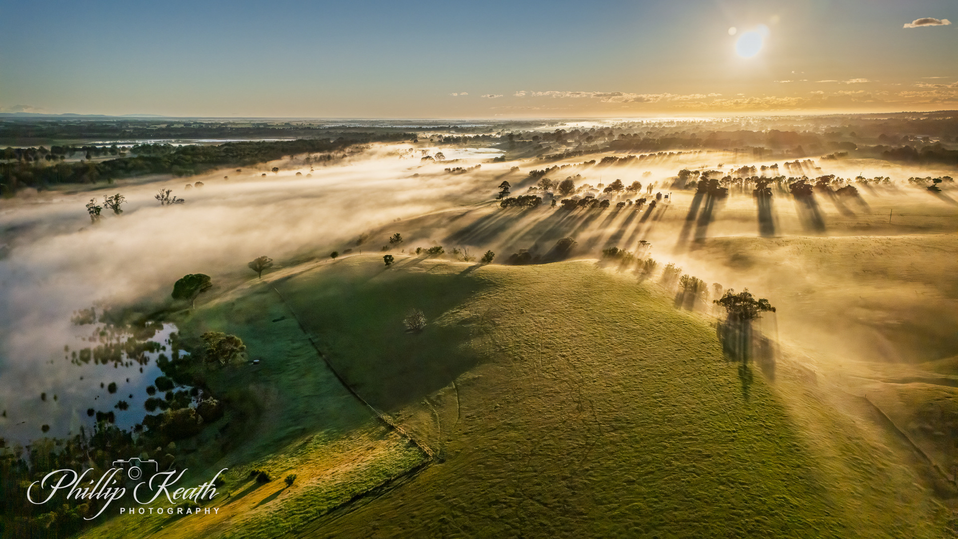 Foggy Frog Gully Morning Aerial 1 Image 24