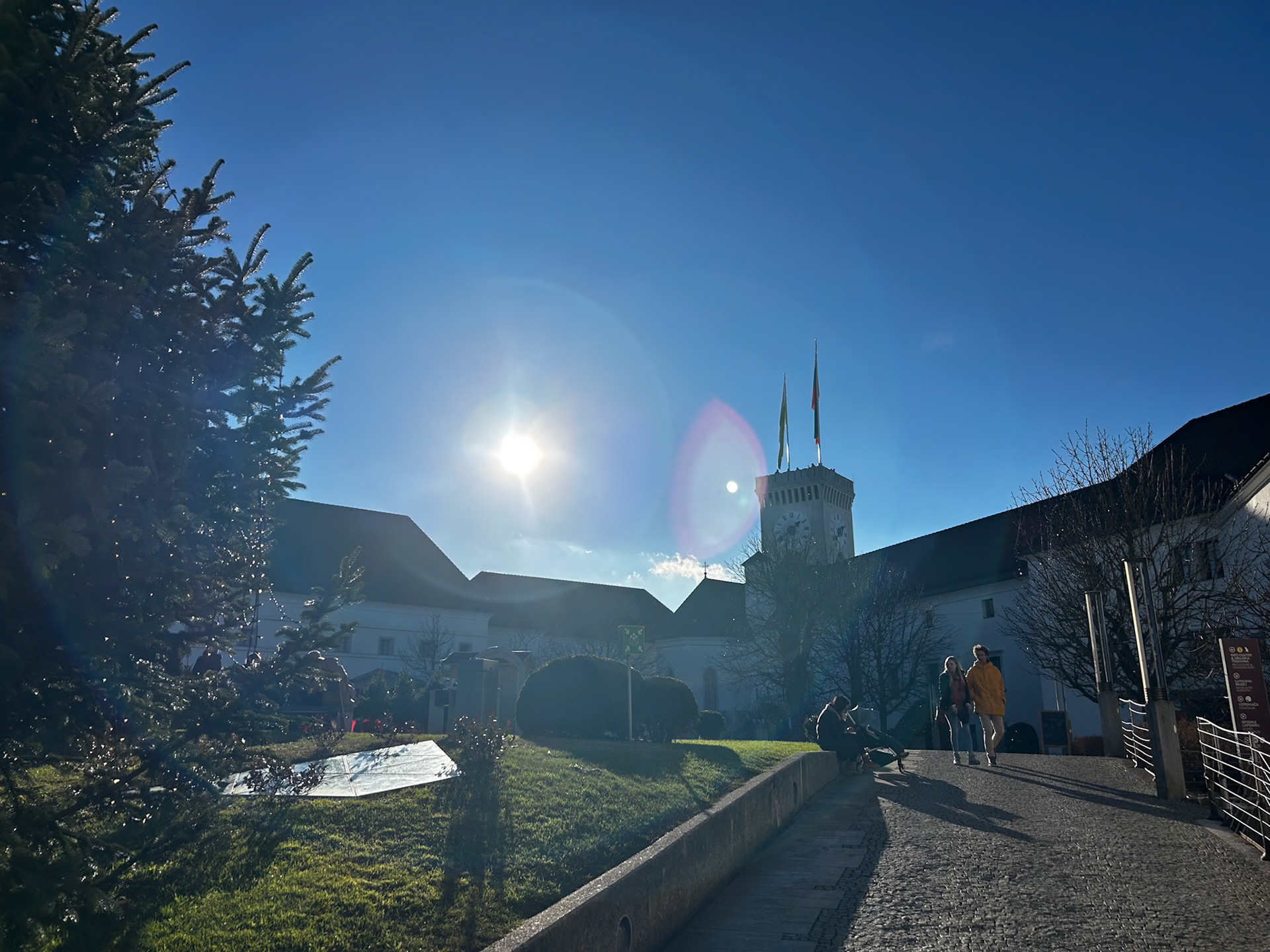 Main Square of Ljubljana Castle