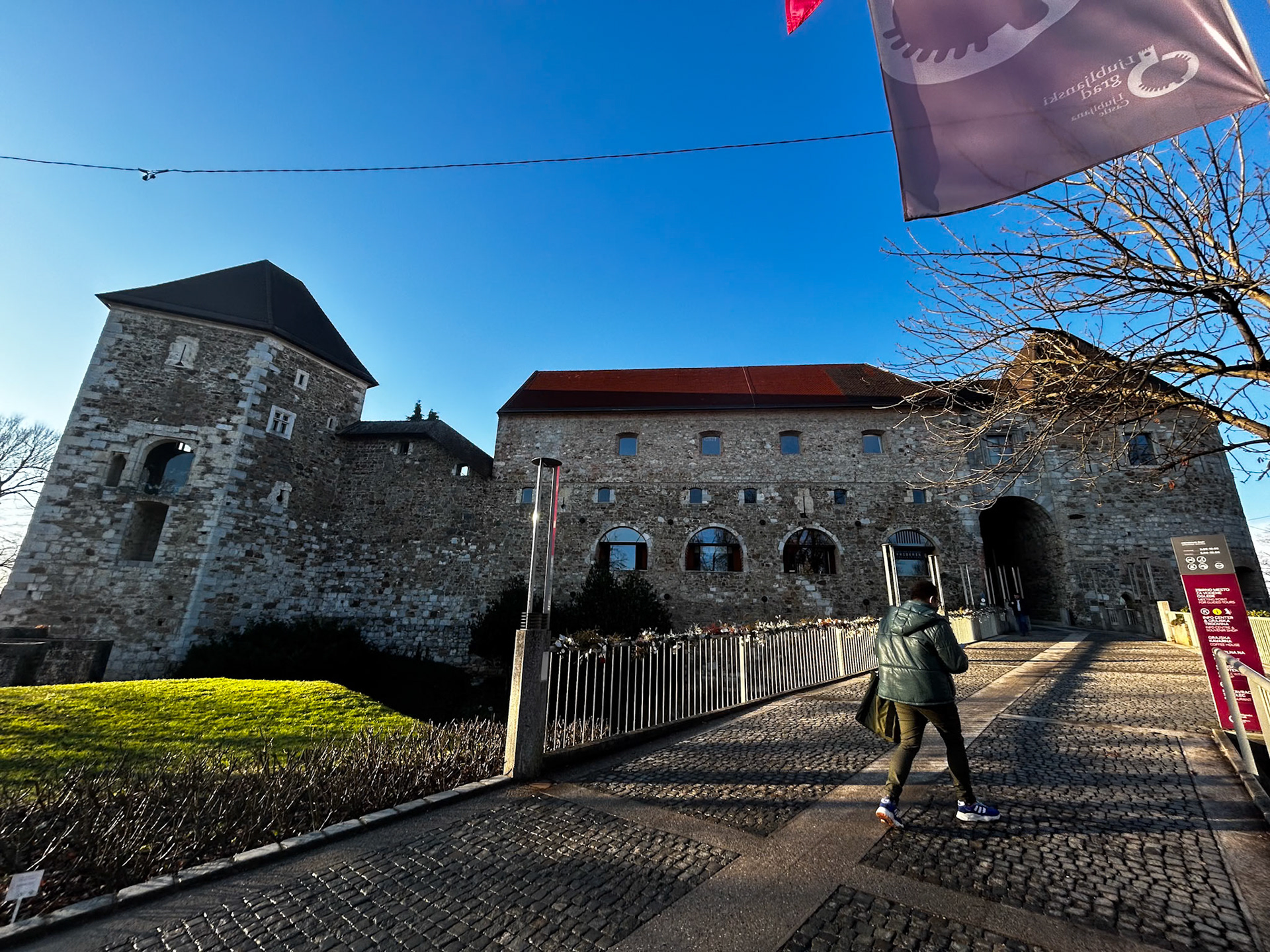 Entrance to Ljubljana Castle