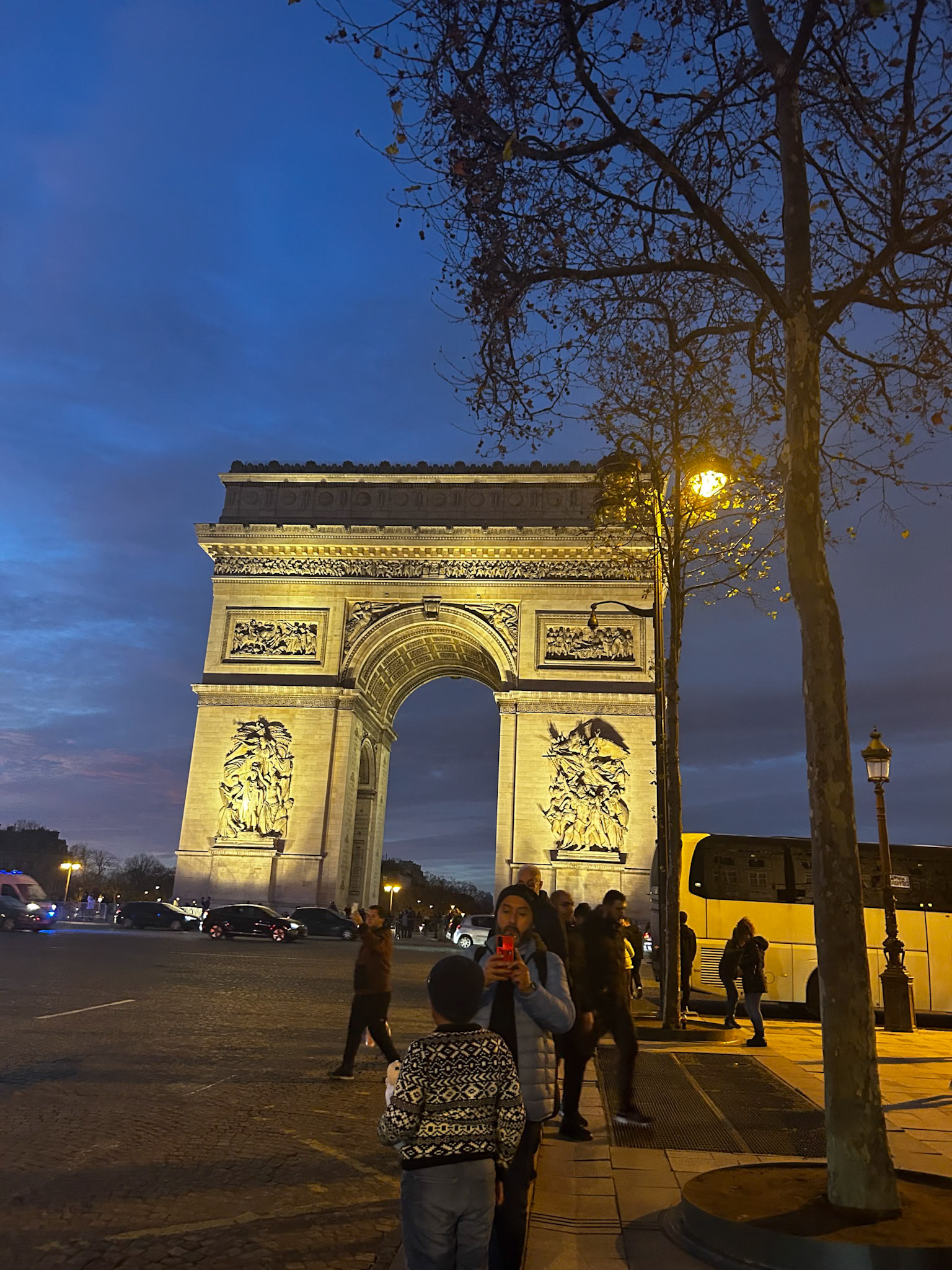 l'Arc de Triomphe