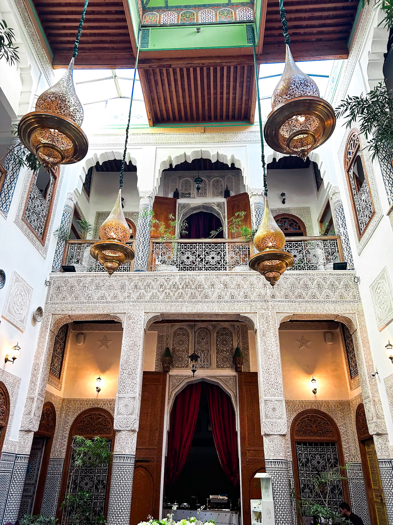 Inner courtyard