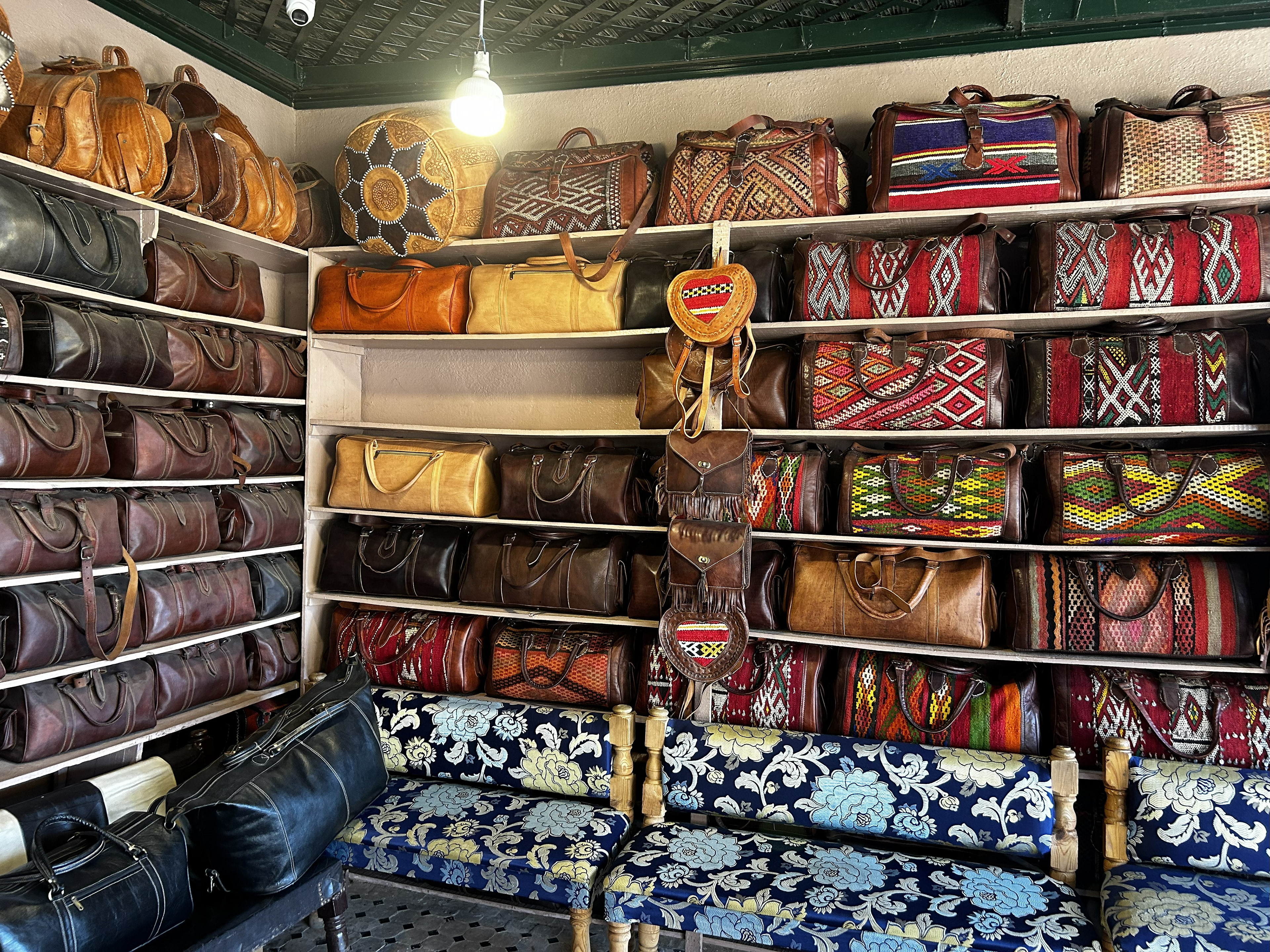 Leather and cloth bags