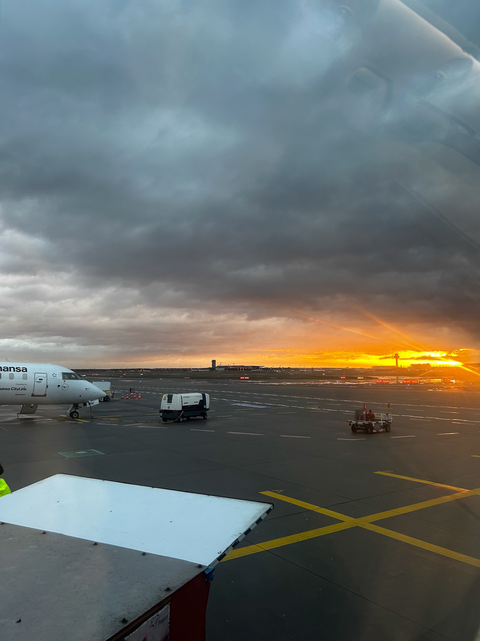 Lufthansa at Frankfurt Airport