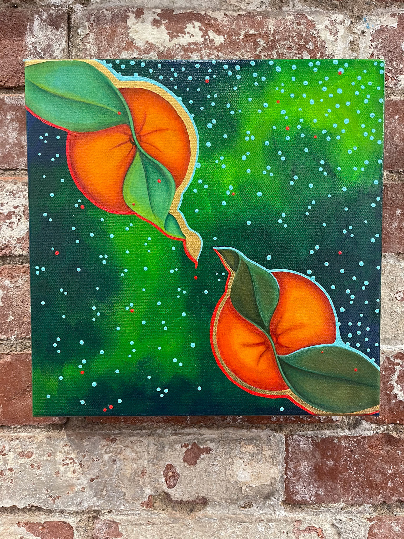 Strange Fruit 10x10"