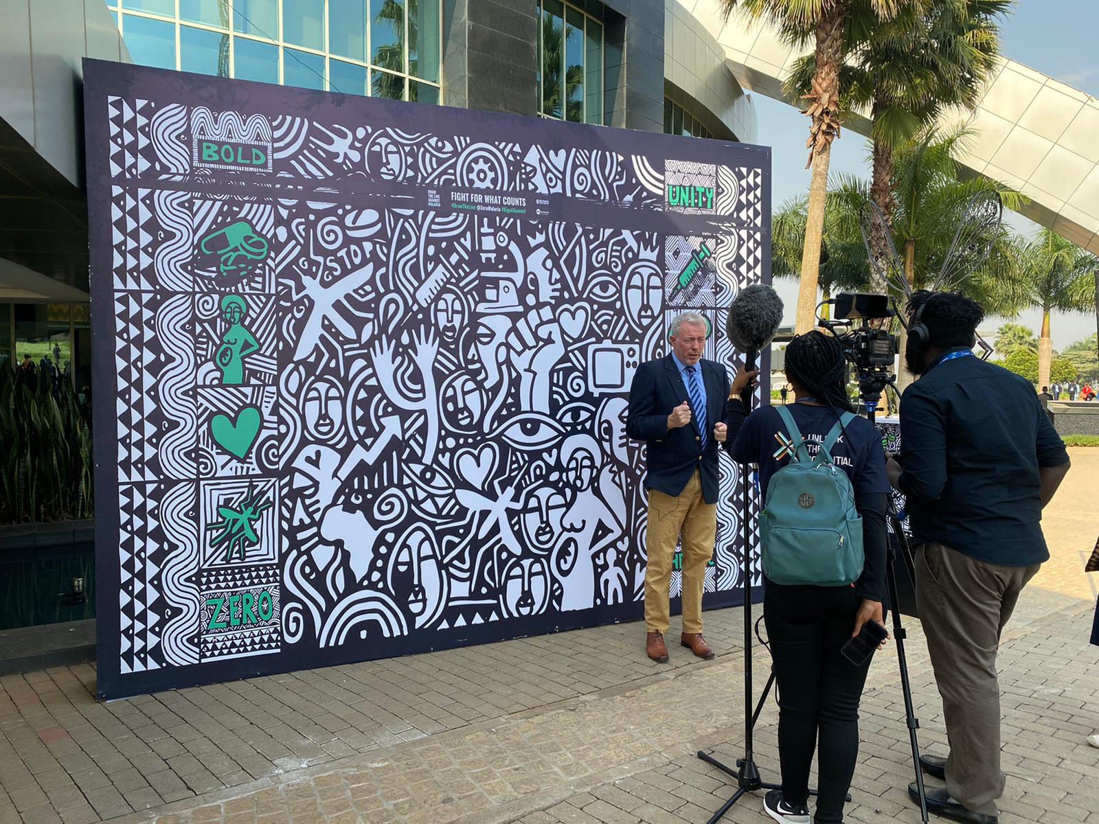 Vox pops and photo wall for the campaign