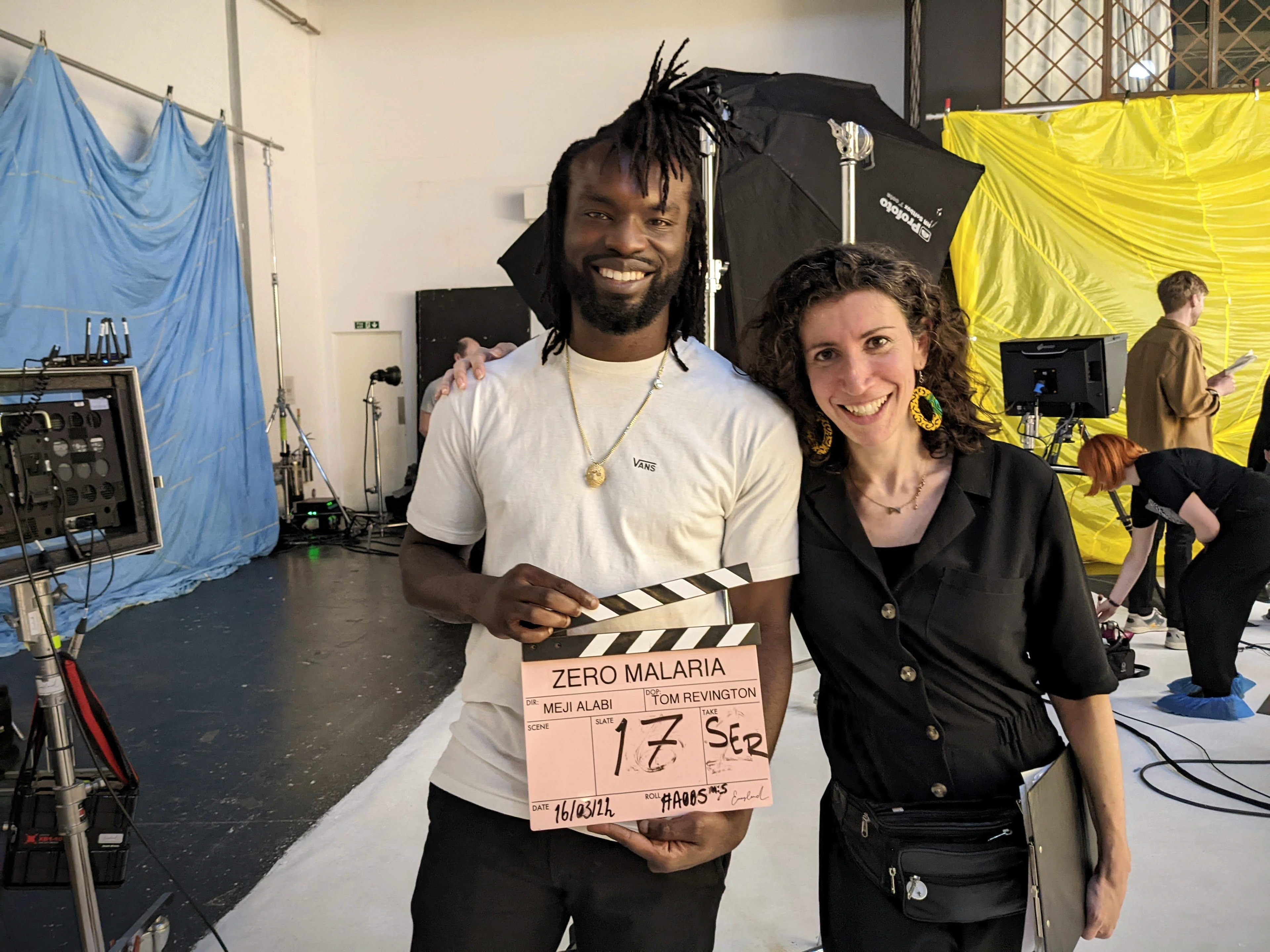 2022 Beckham shoot with Ridley Scott Films director Meji Alabi