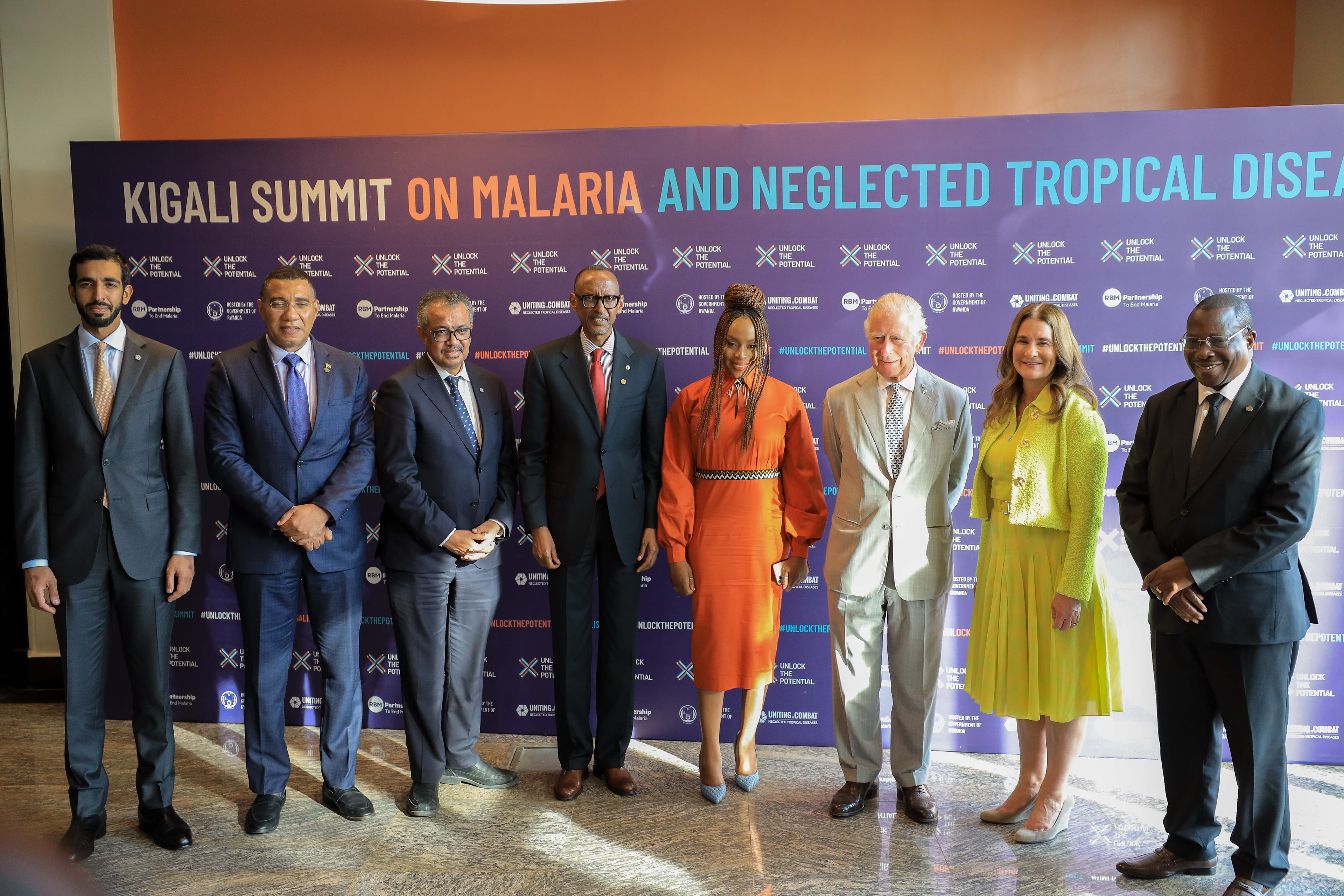 VIP 'family photo' at Kigali Summit