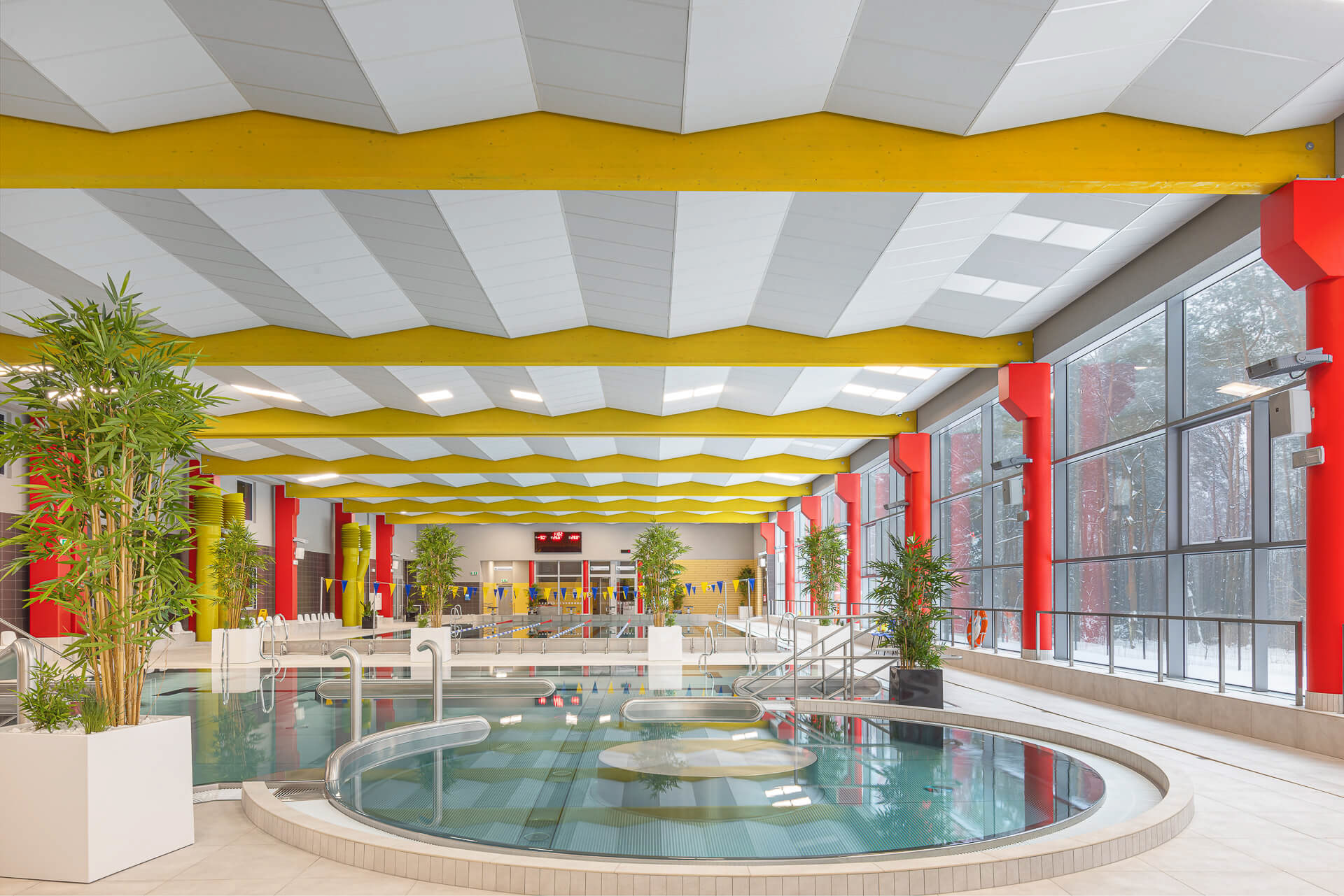 Fotograf wnętrz i architektury Tomasz Osiak - Basen Tomaszów Lubelski