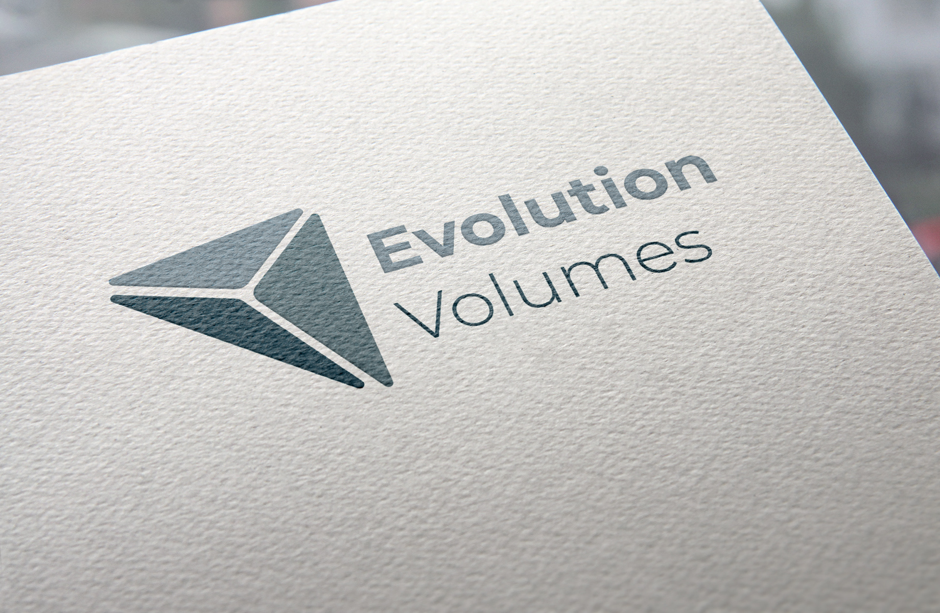 Logo für Hersteller von Kletterwand-Modulen "Evolution Volumes"