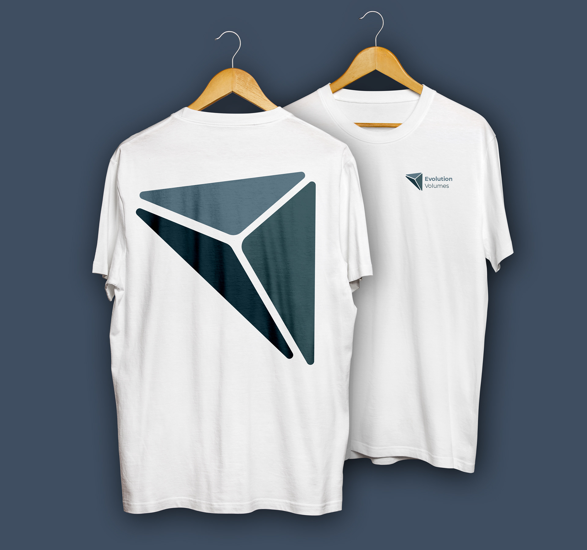 Crew-Shirts für Kletterwand-Modul-Hersteller Evolution Volumes