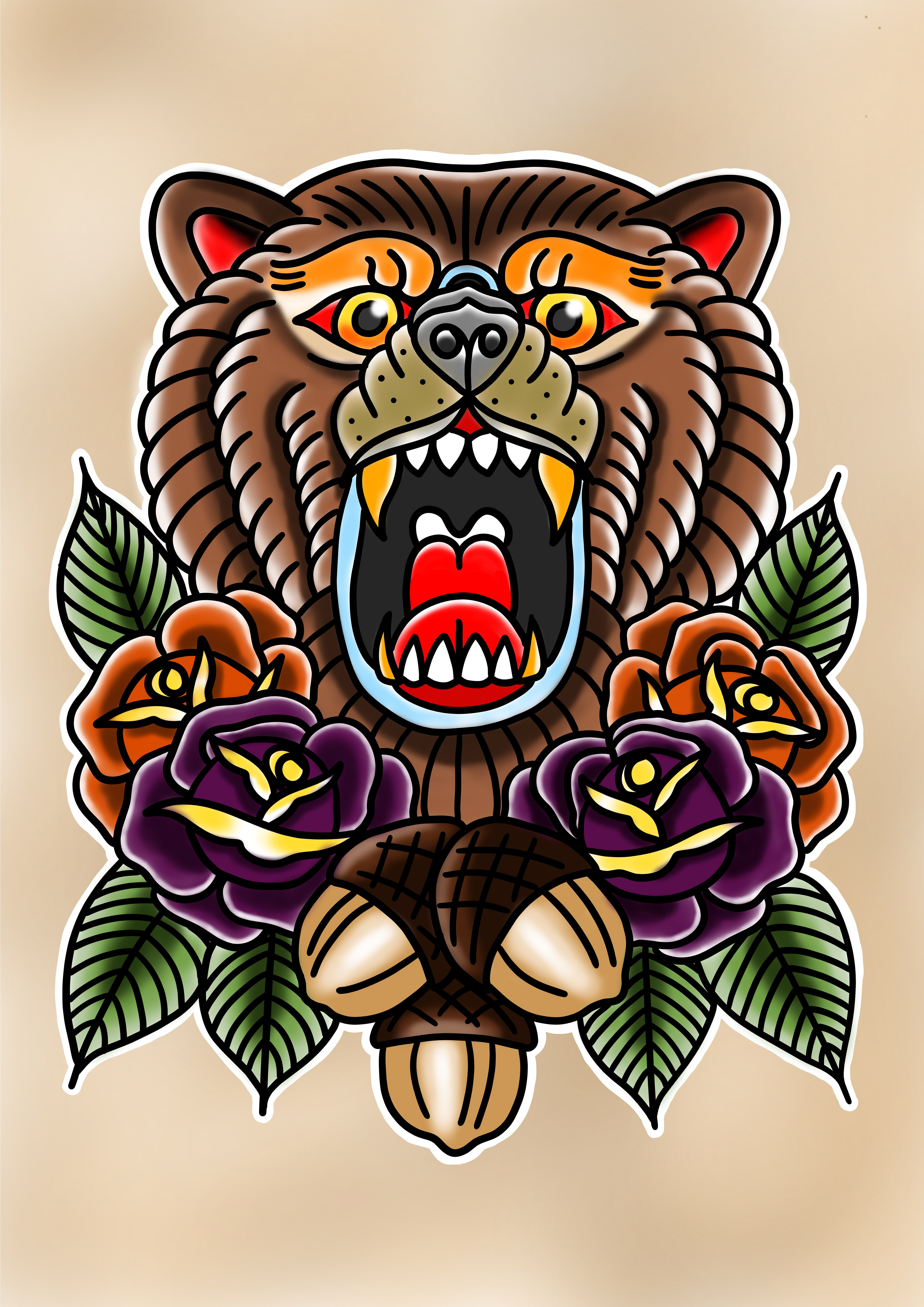 Bear, Clip Studio 2016