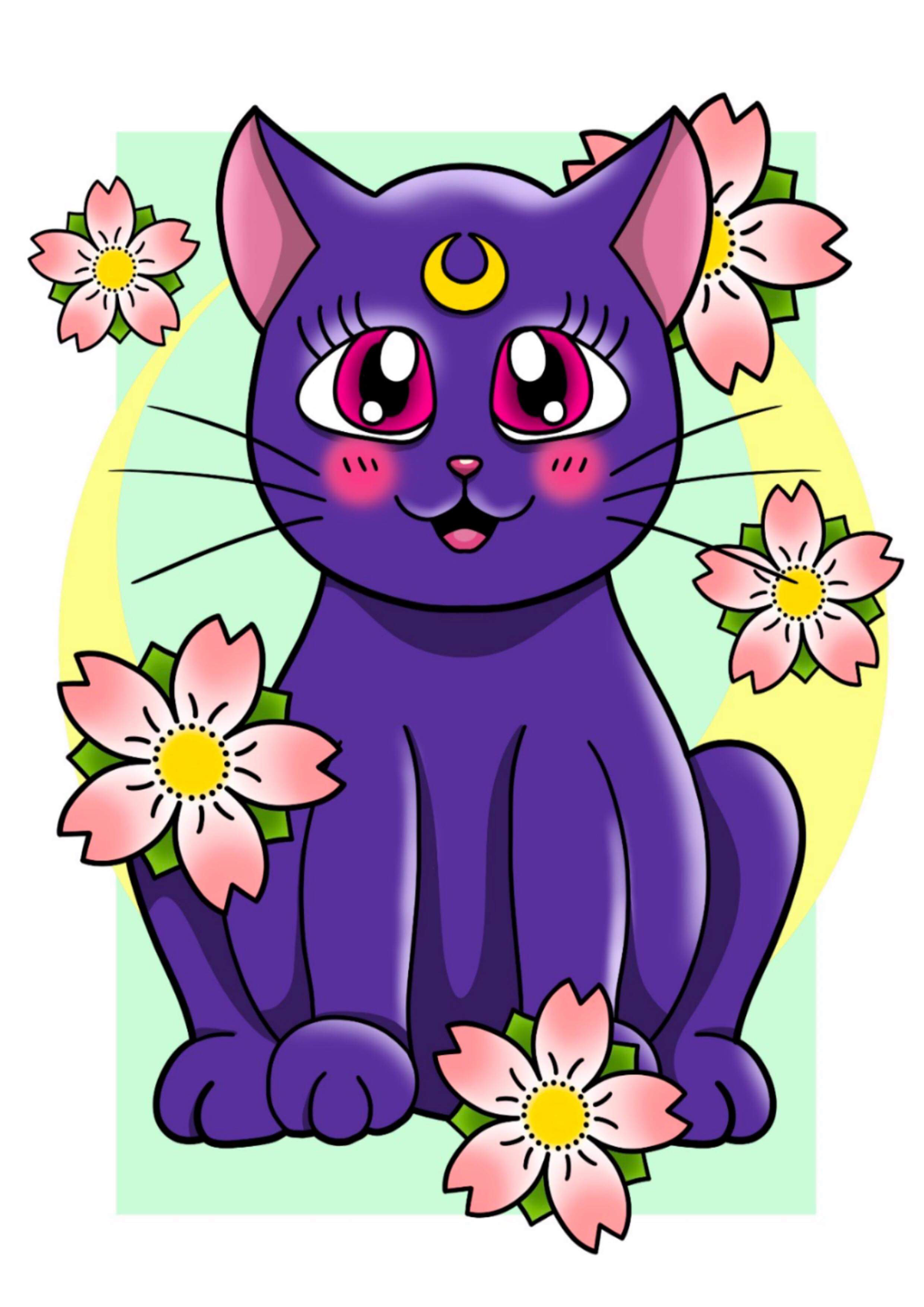 Luna Cat, Clip Studio 2017