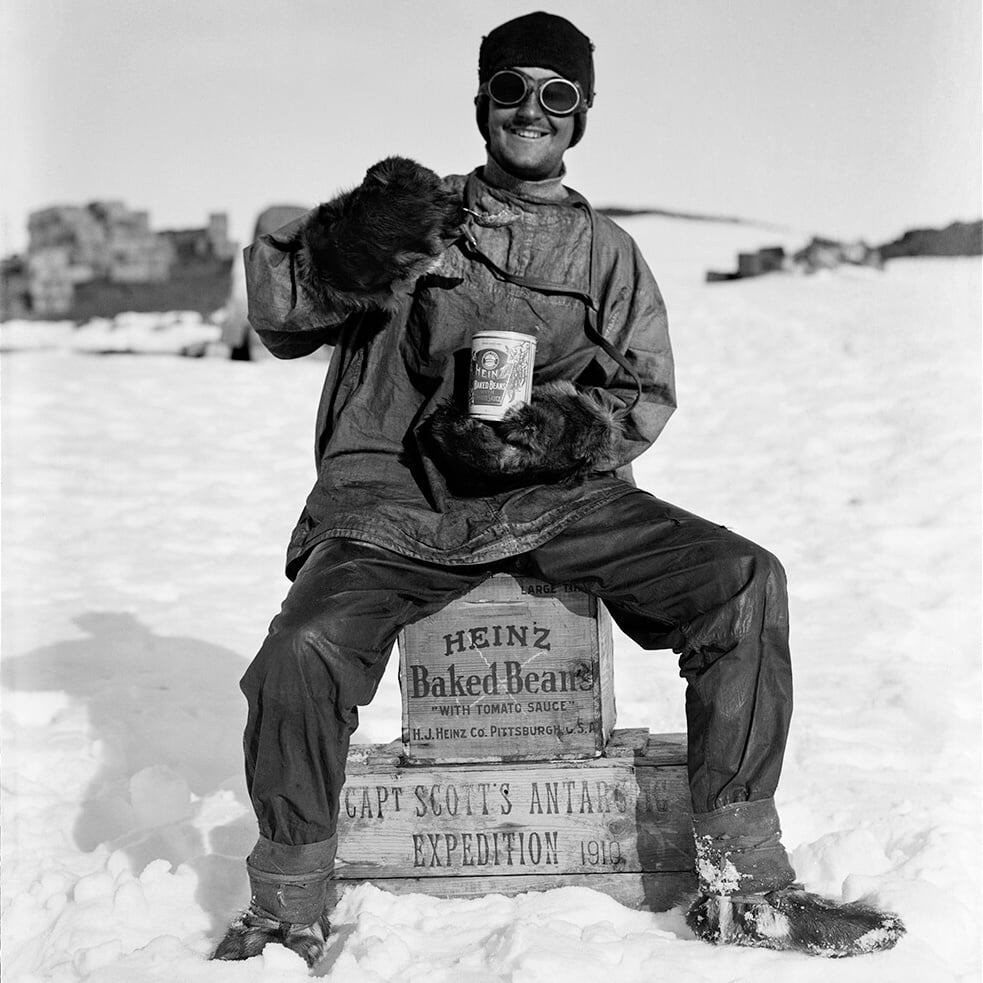 Herbert Ponting, kapitan Robert Falcon Scott w trakcie ekspedycji Terra Nova.