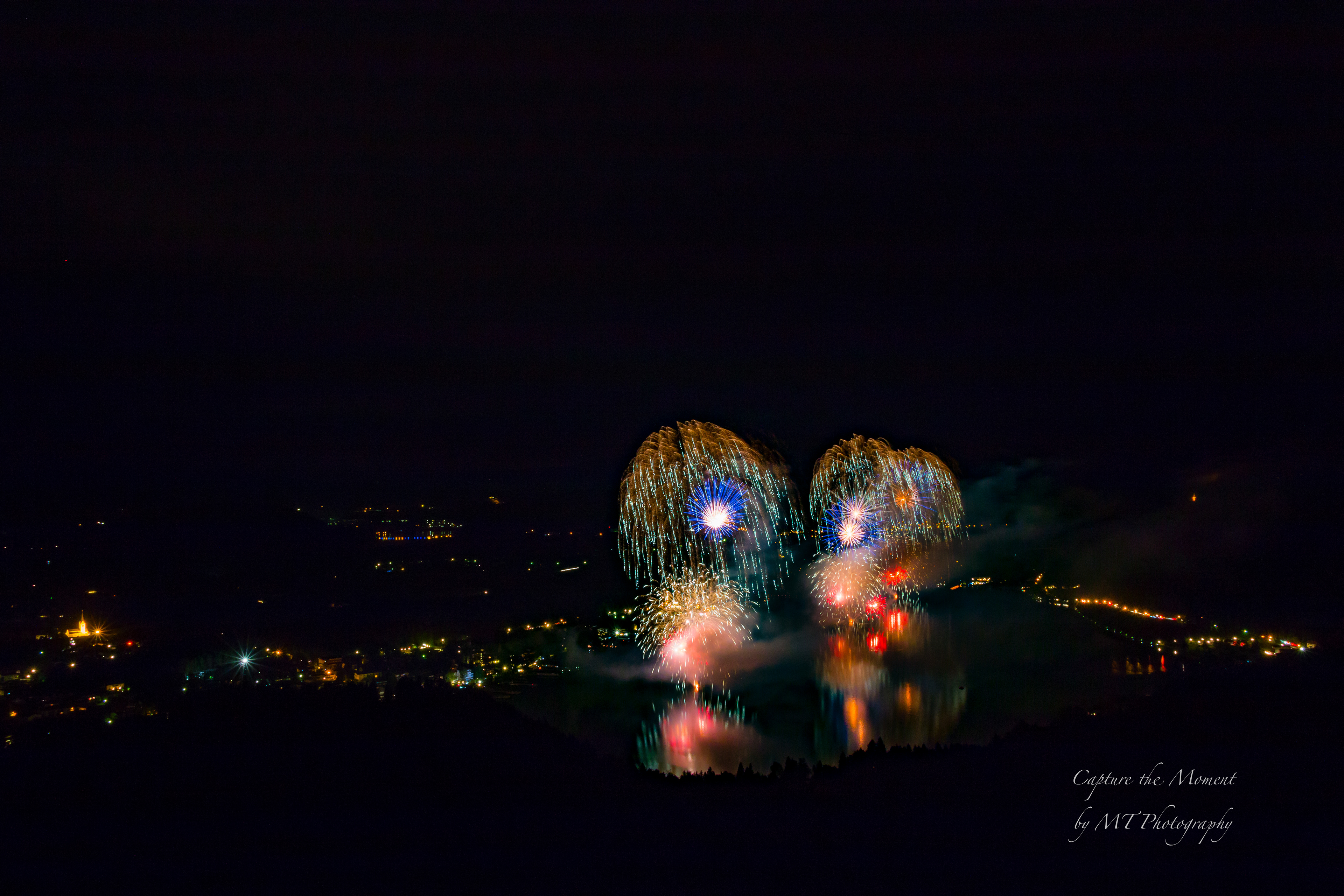 See in Flammen