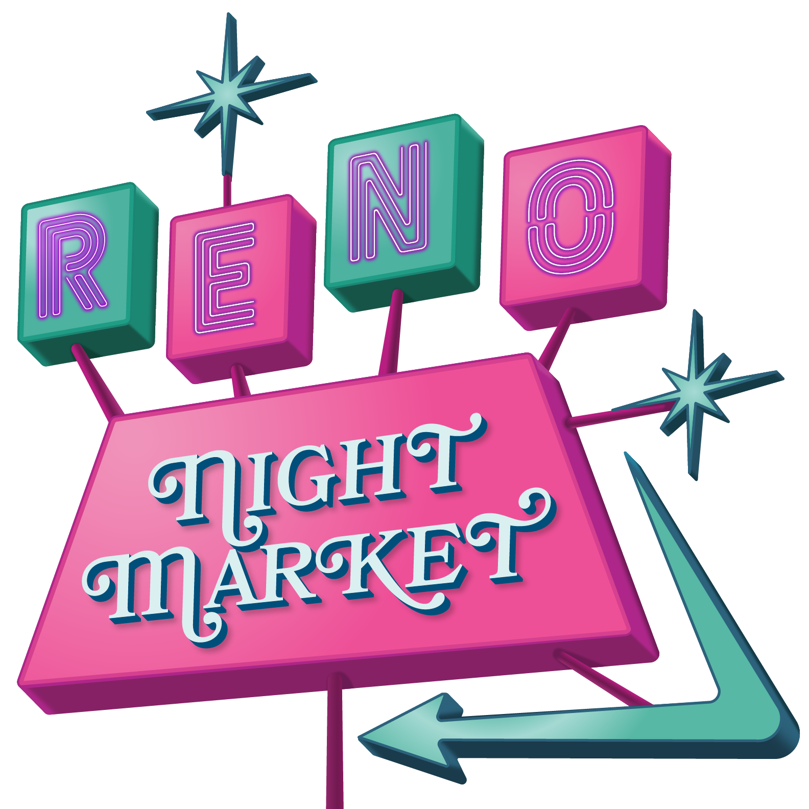 Reno Night Market Icon