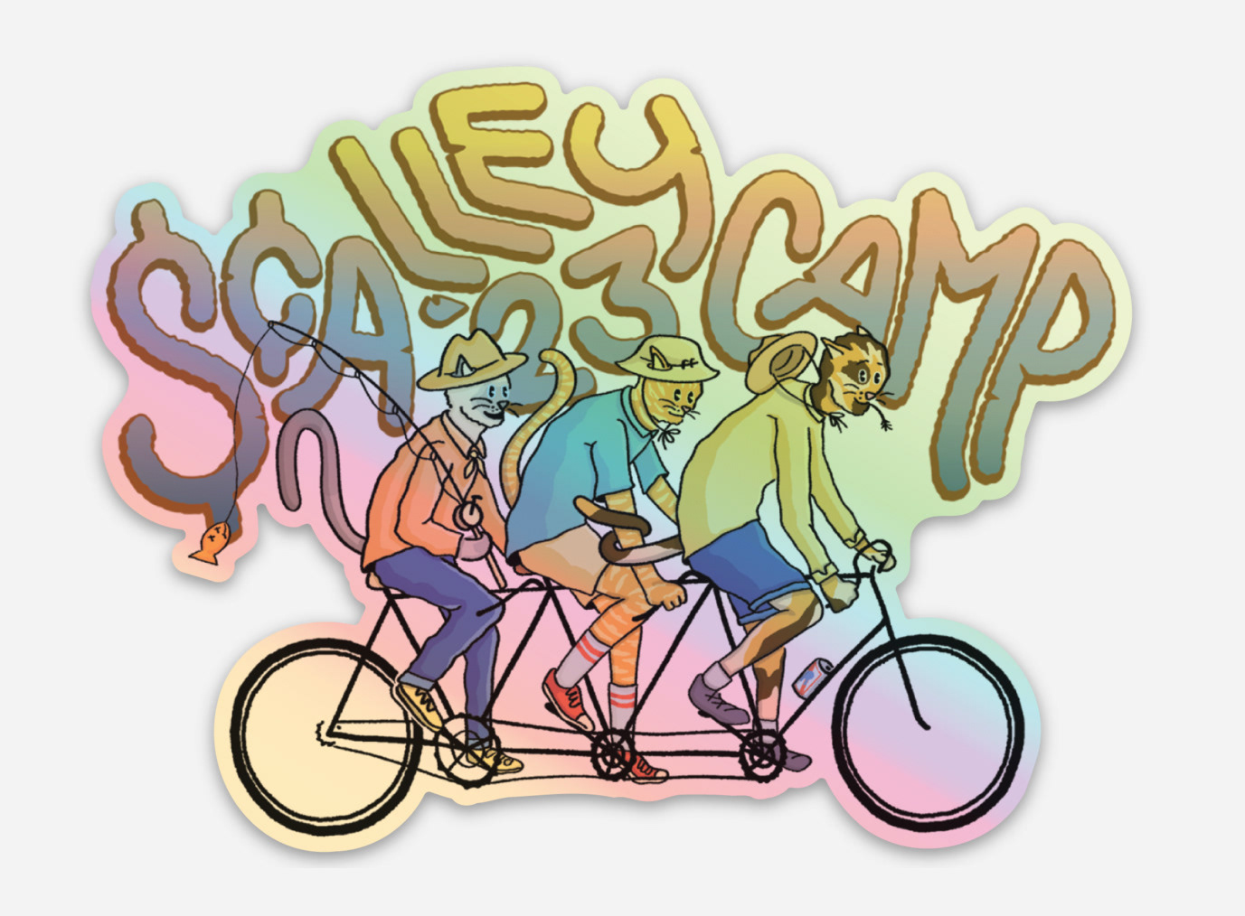 "Scalleycamp" sticker-2023