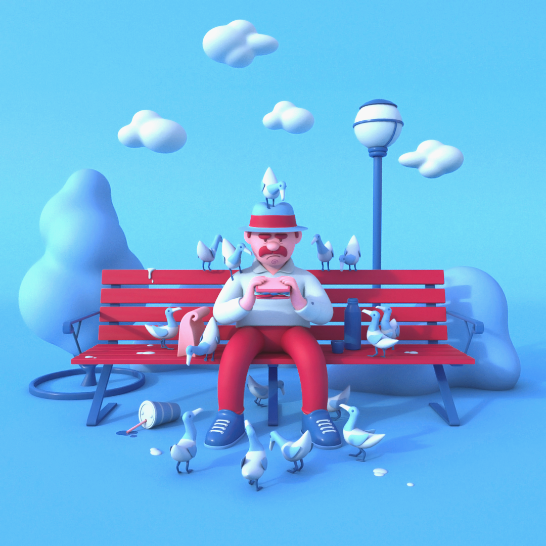 Lunch Break (Cinema 4D)