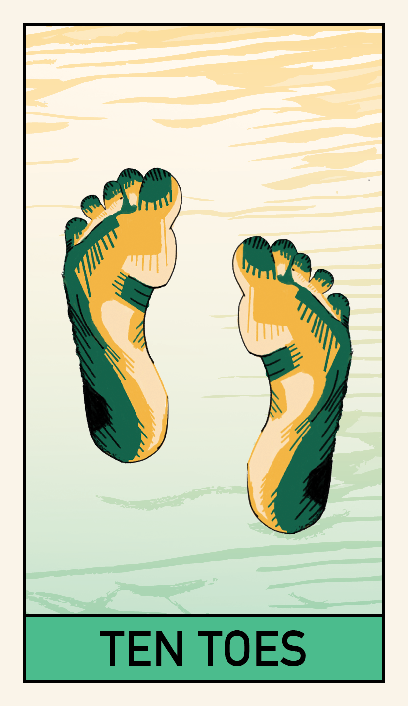 Front of the "REM" Tarot Card