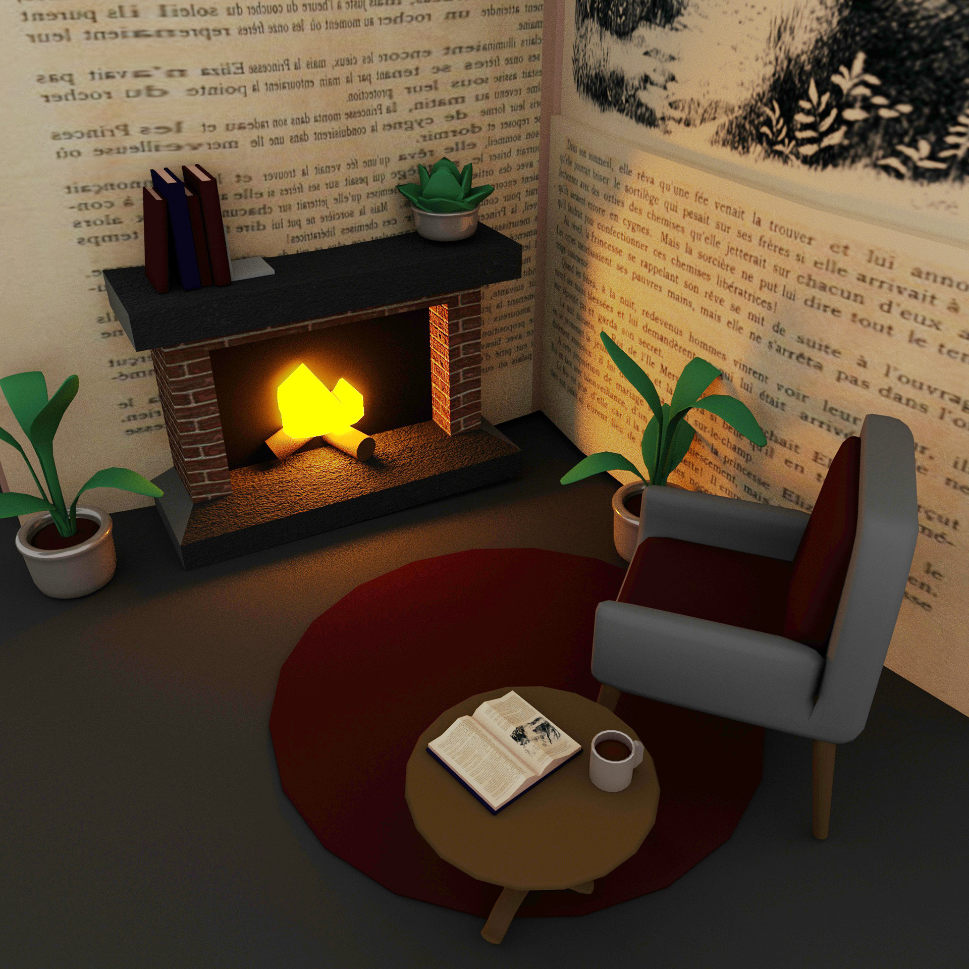 Book Nook Detail