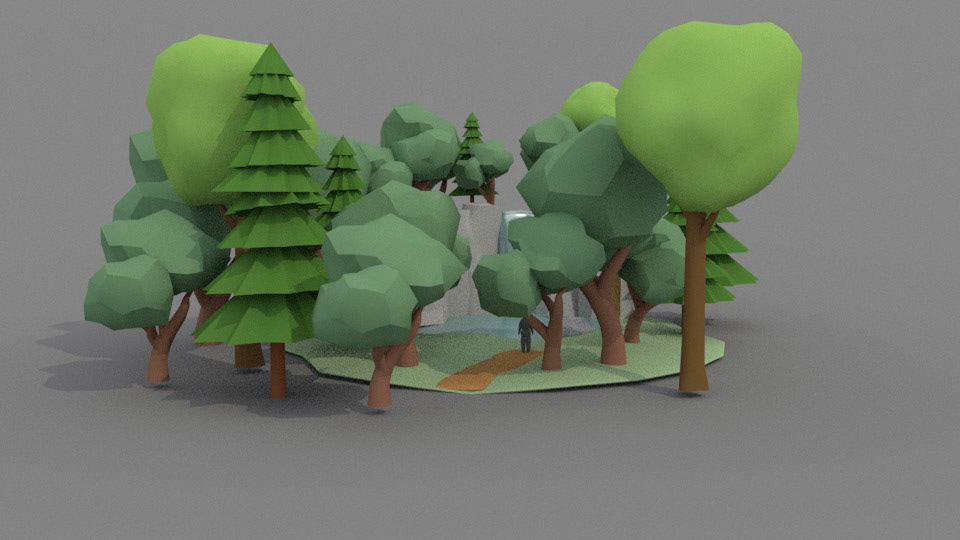 Waterfall Environment