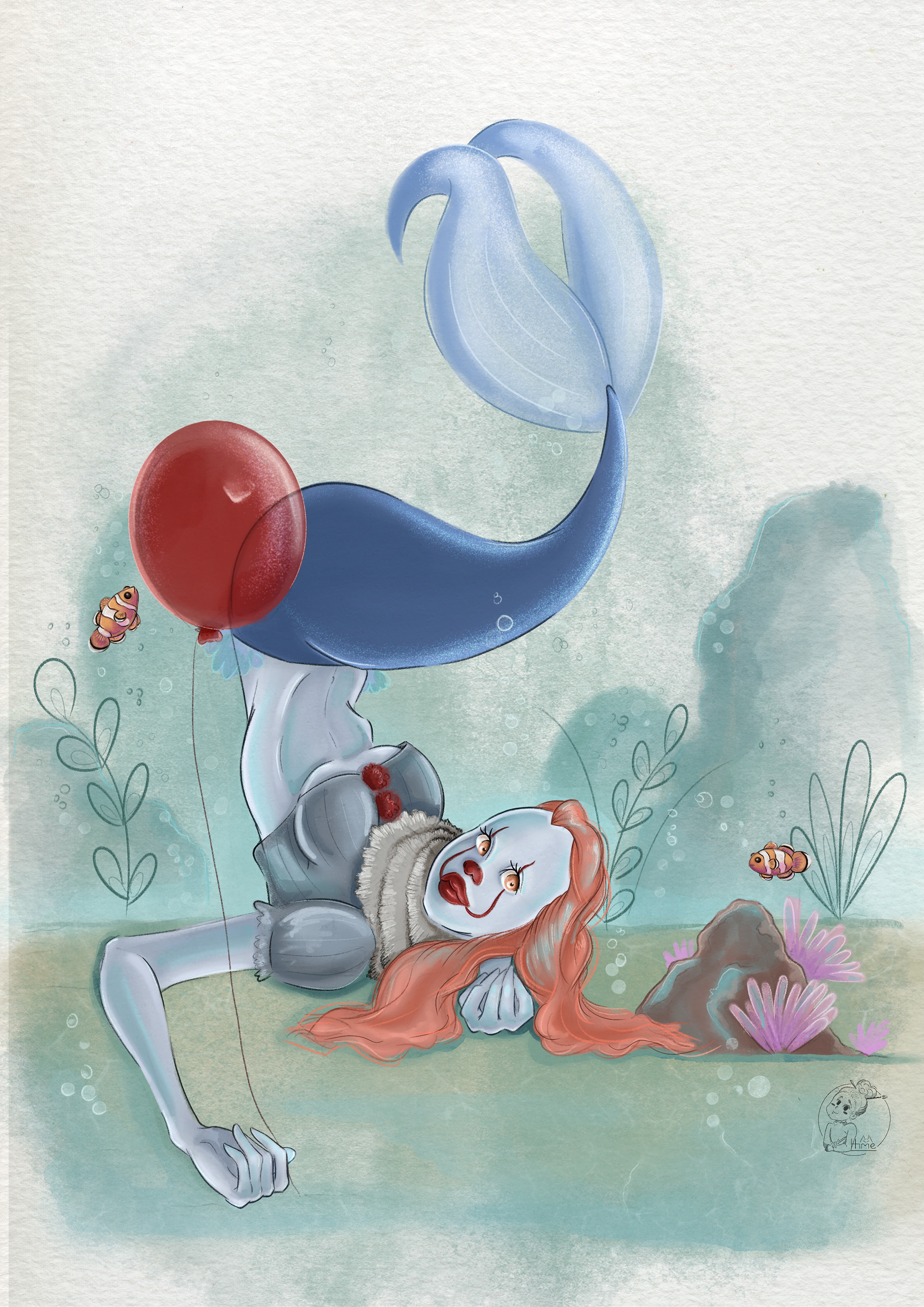 Mermay 2025 - #clown - Pennywise