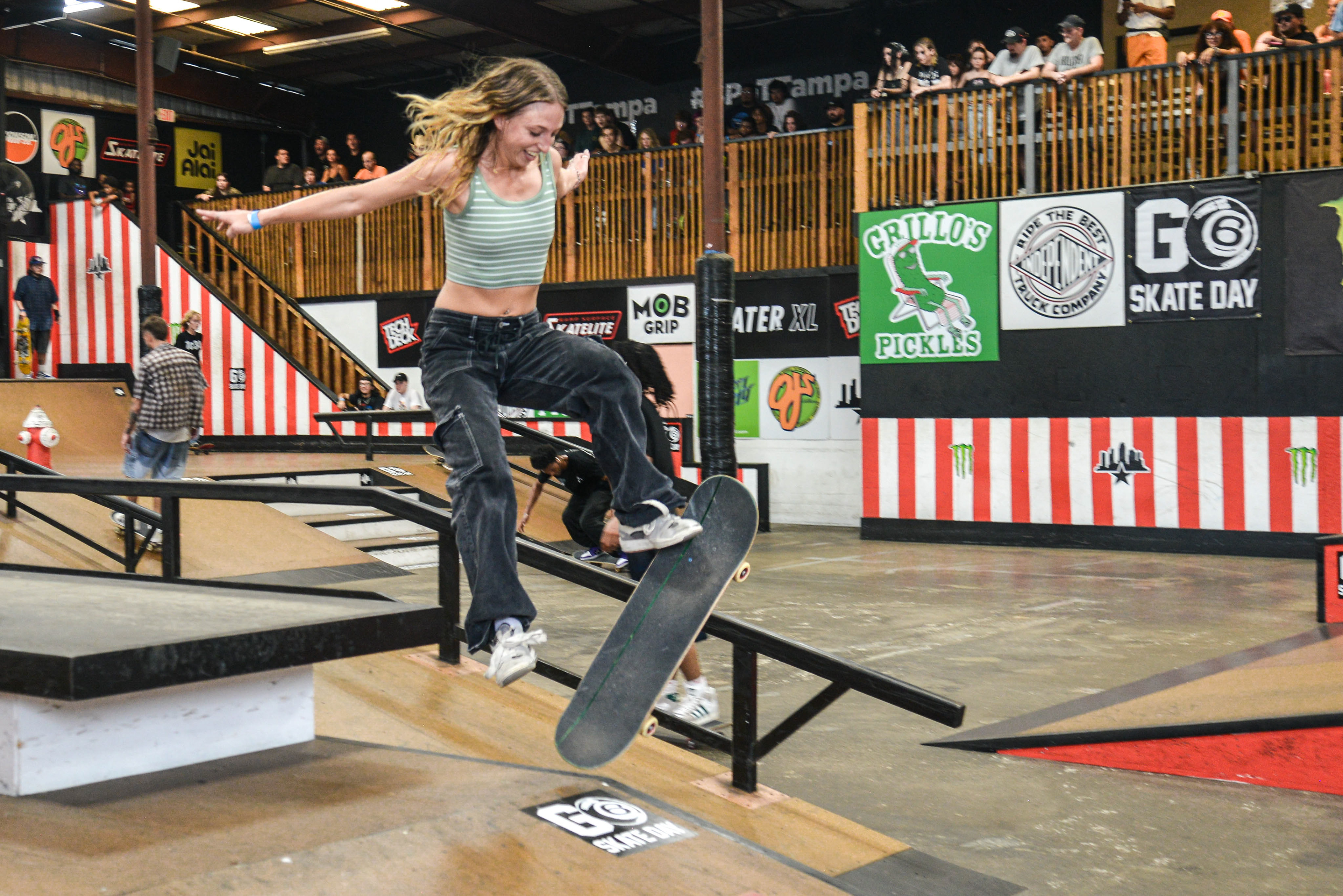 Go Skate Day. Skatepark of Tampa. Florida. June 21, 2025. (© SC Hagerty)