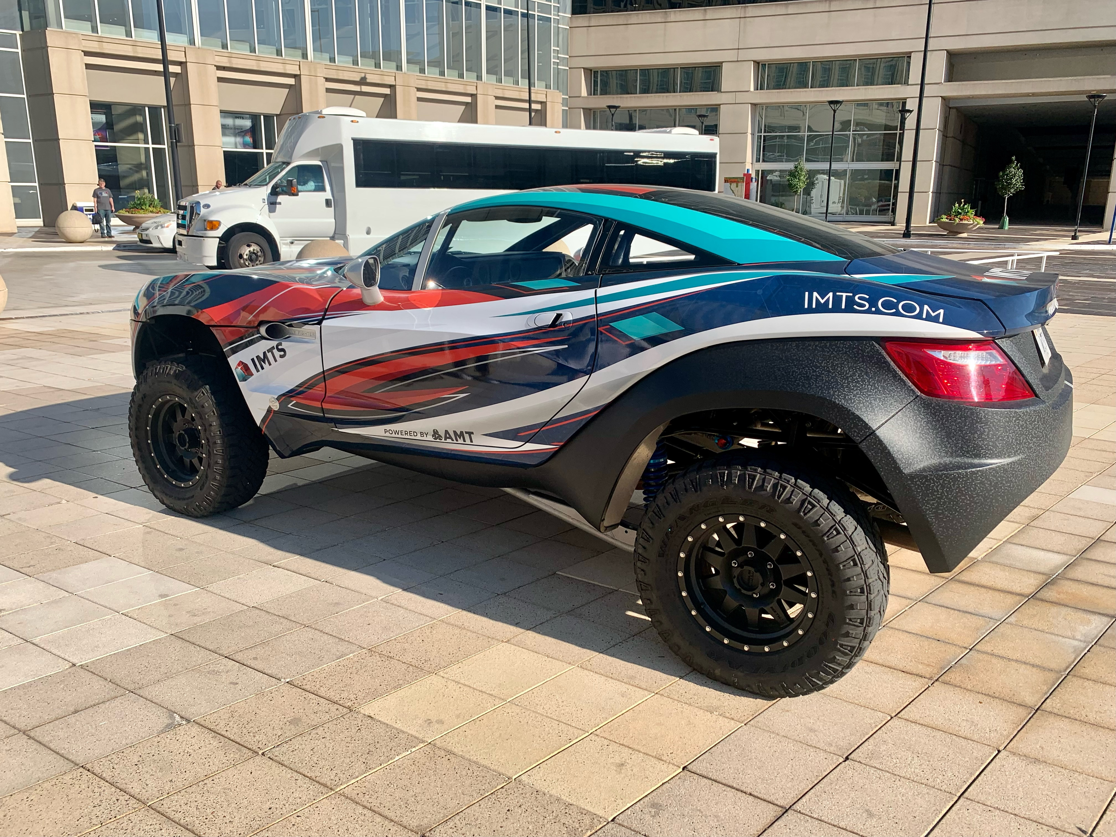 Custom IMTS wrap for a Local Motors Rally Fighter