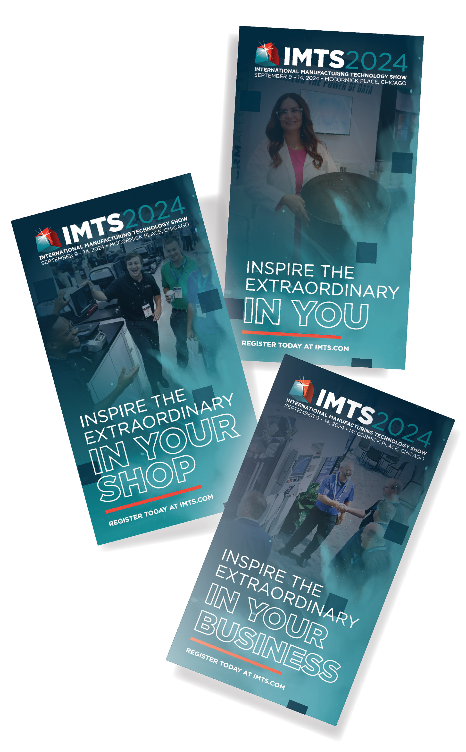 Segmented mailer campaign for IMTS 2024